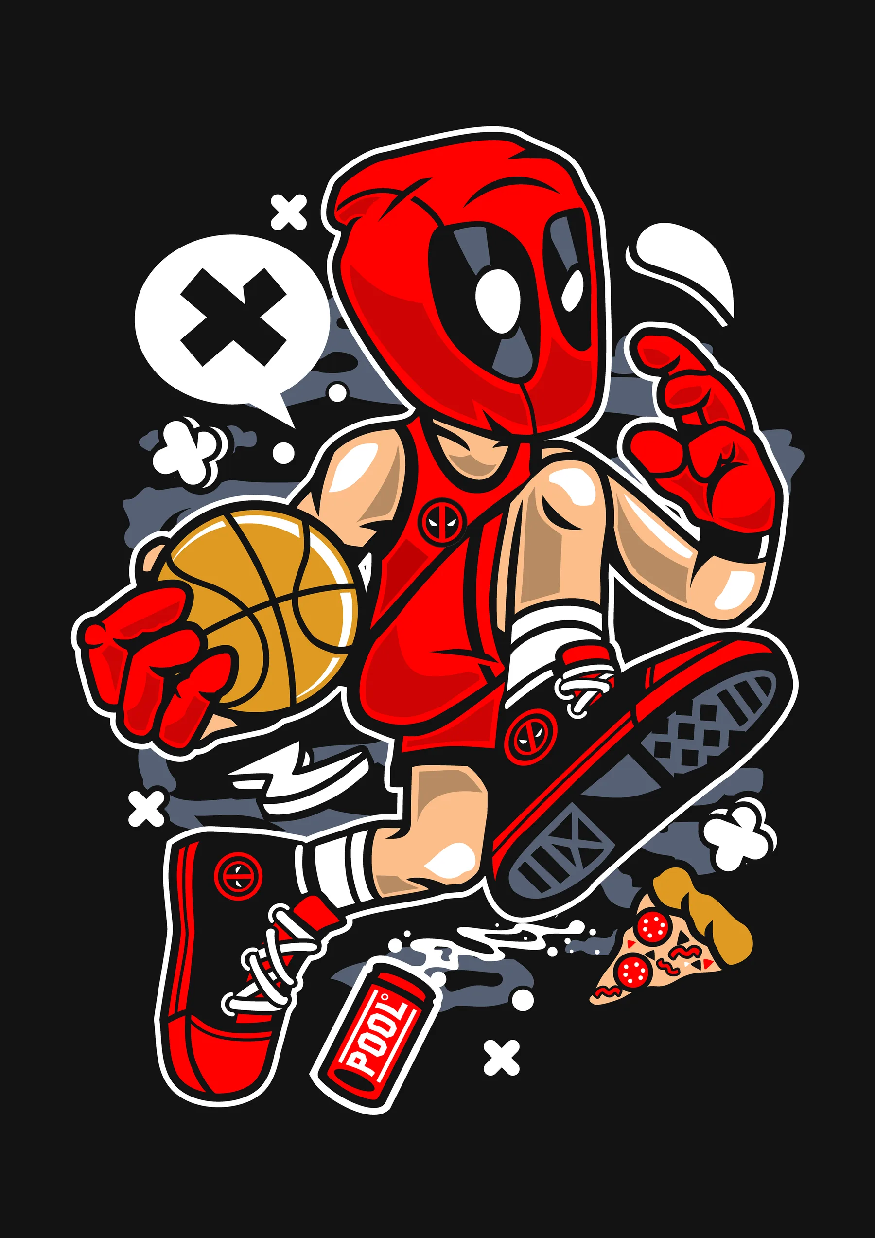 Deadpool Basketball