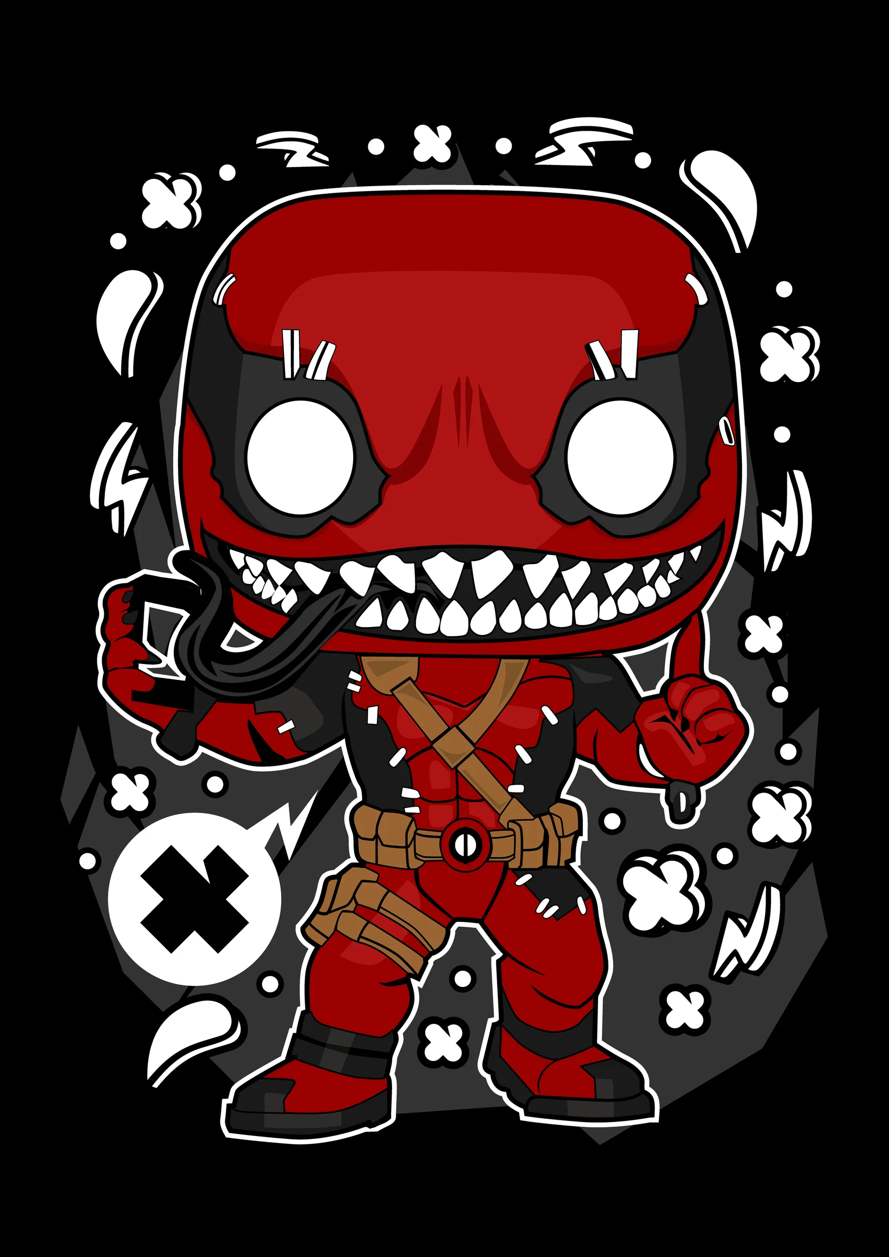 Deadpool Cabeza