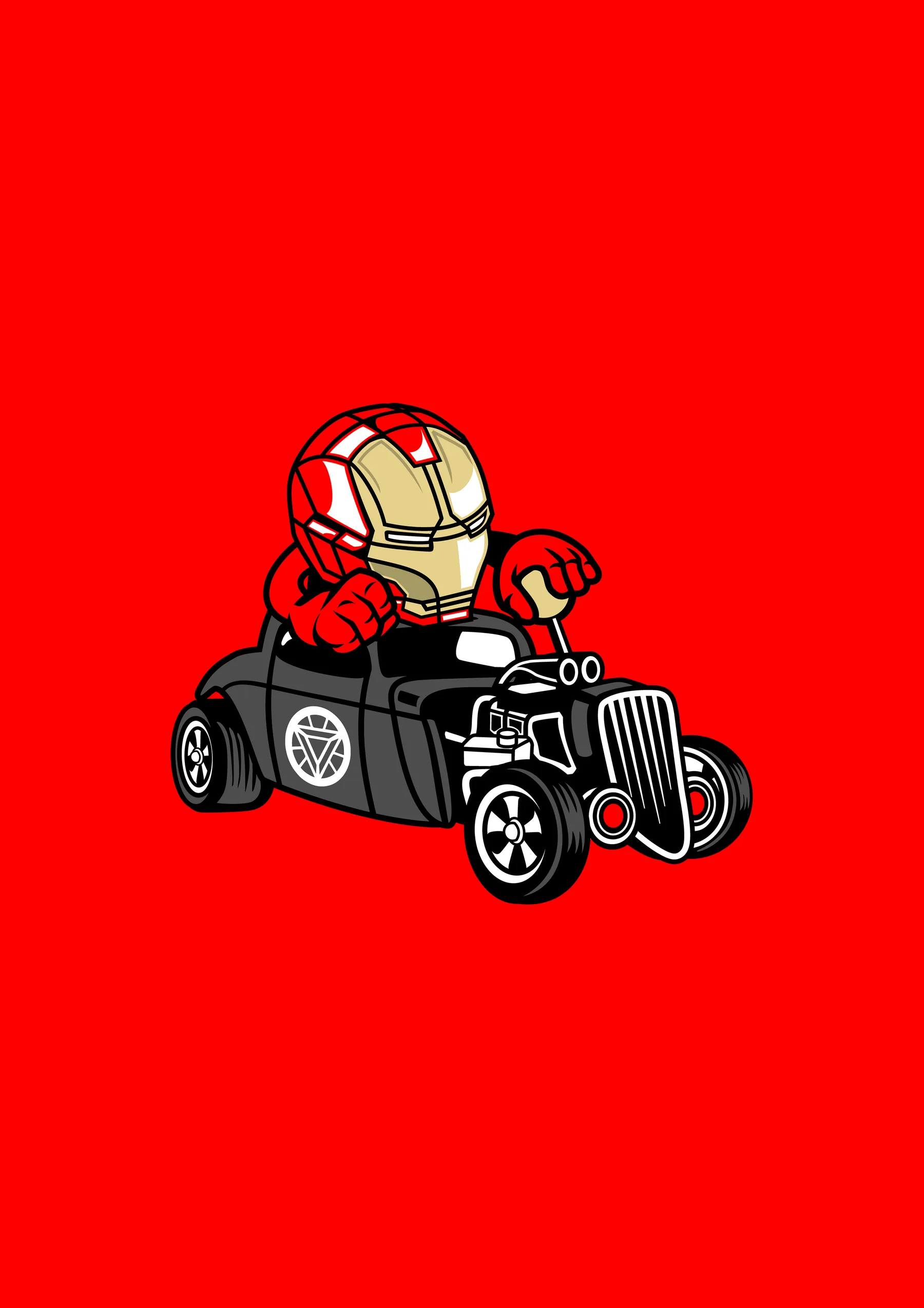 Iron Man en Carrito
