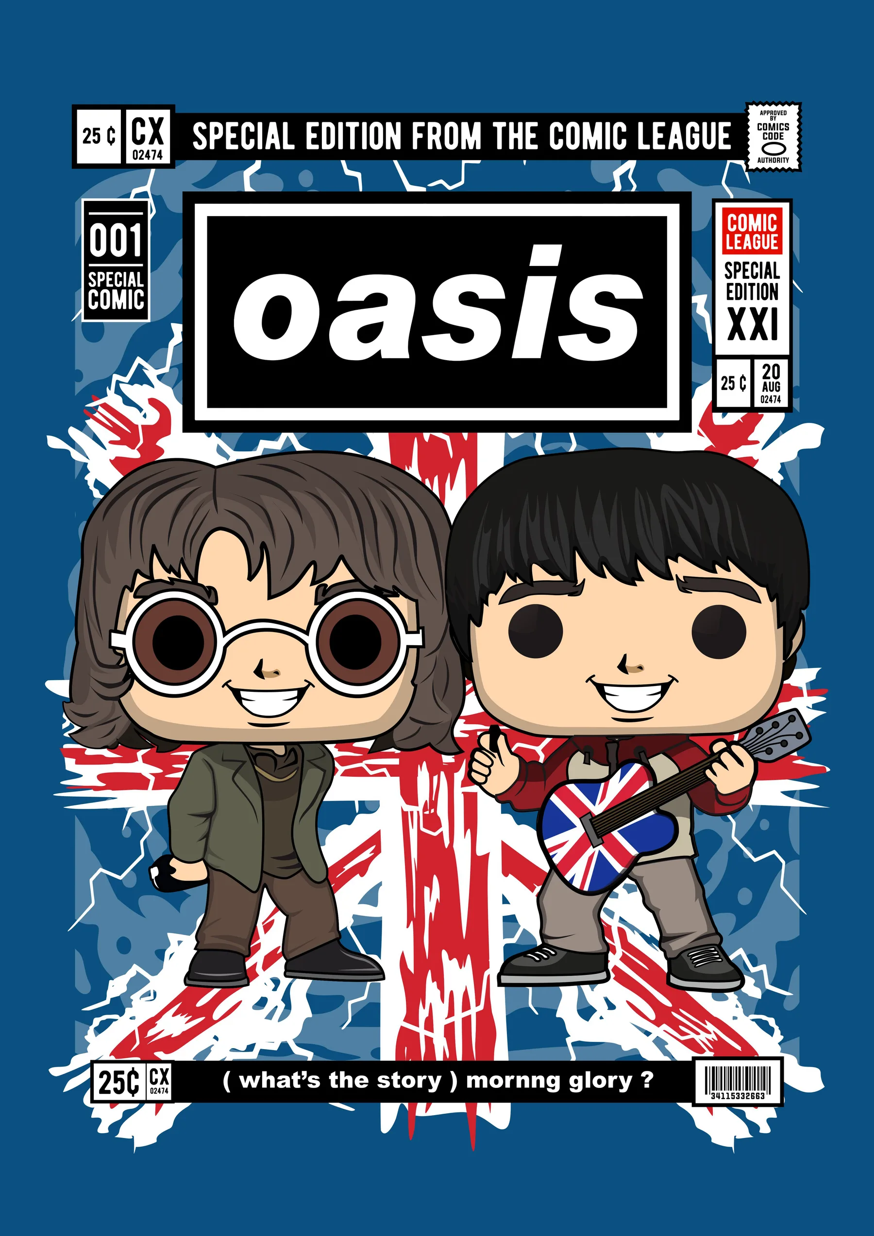 Oasis Bandera Britanica