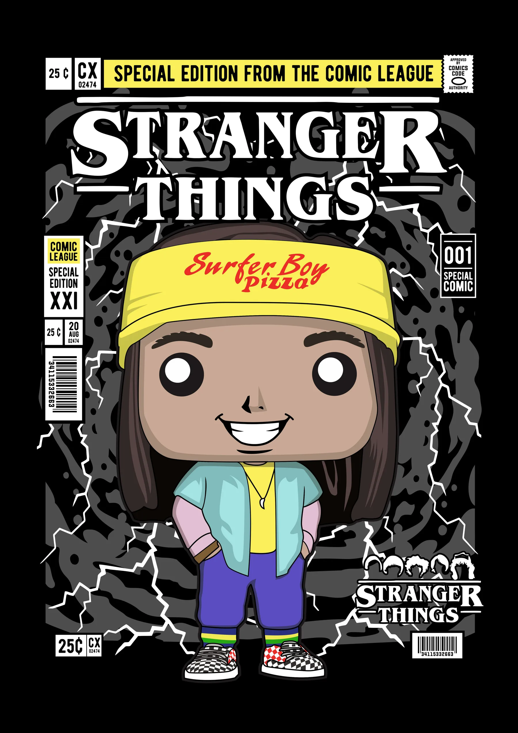 Stranger Things - Max Surfer Boy