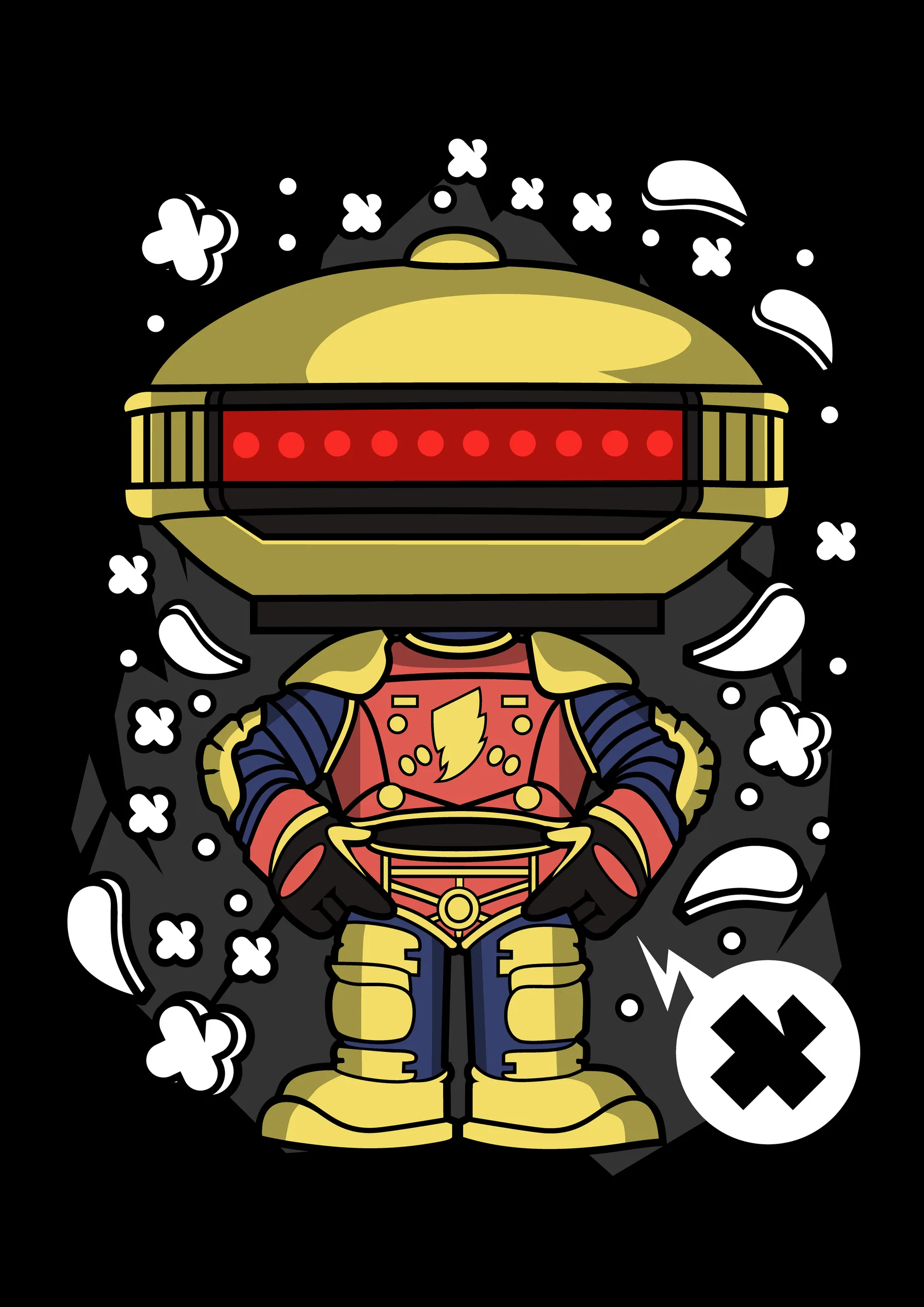 Power Rangers - Dragonzord Rojo