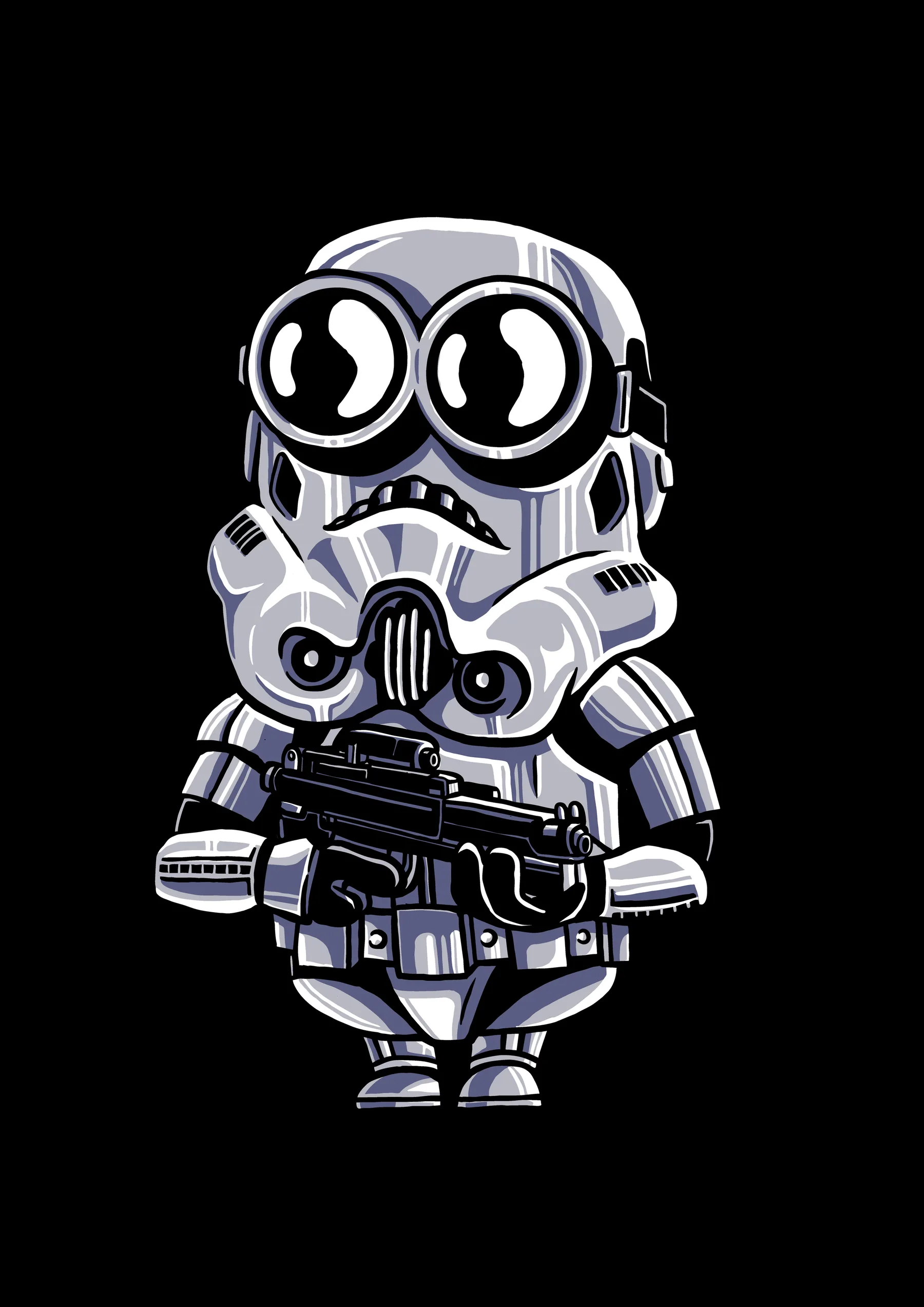 Stormtrooper con Ojos Grandes