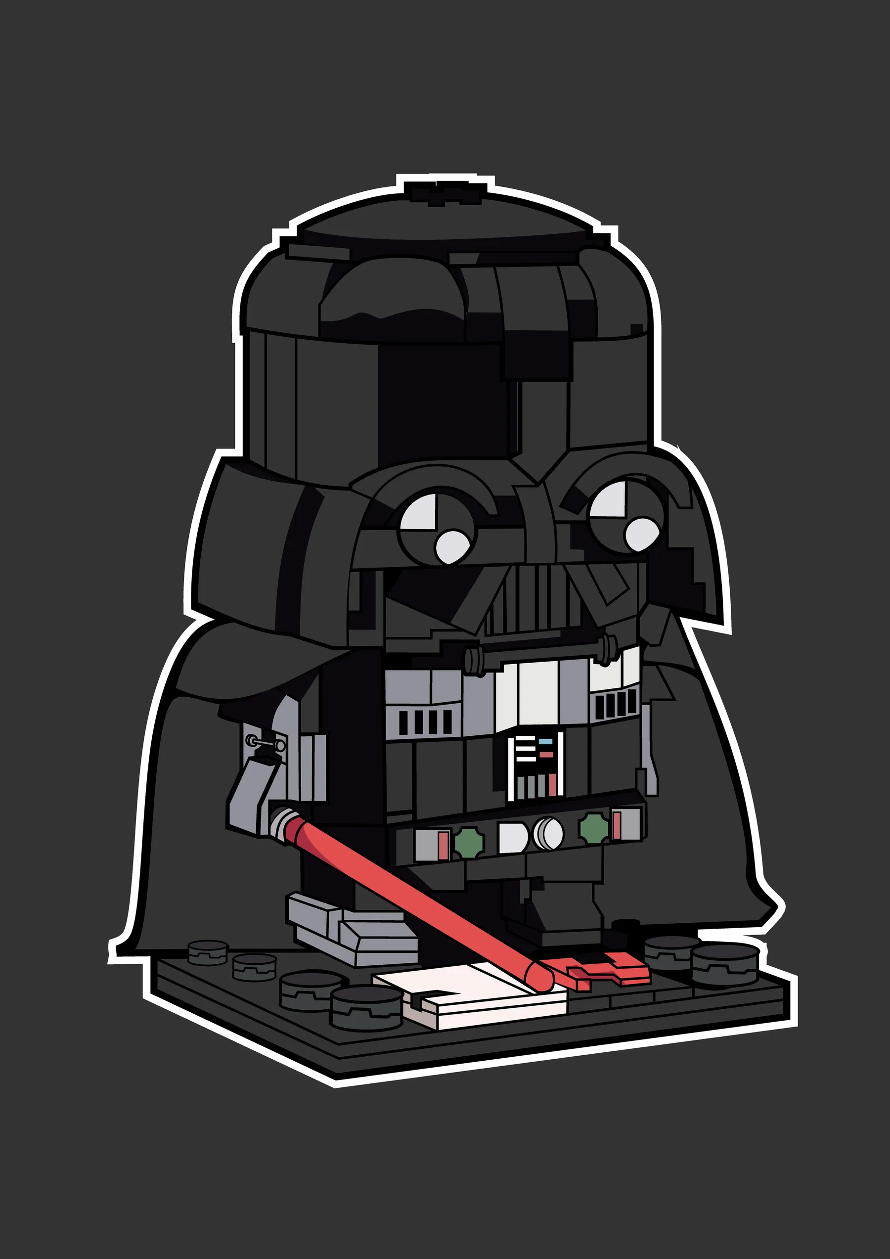 Darth Vader Robot Desmontado