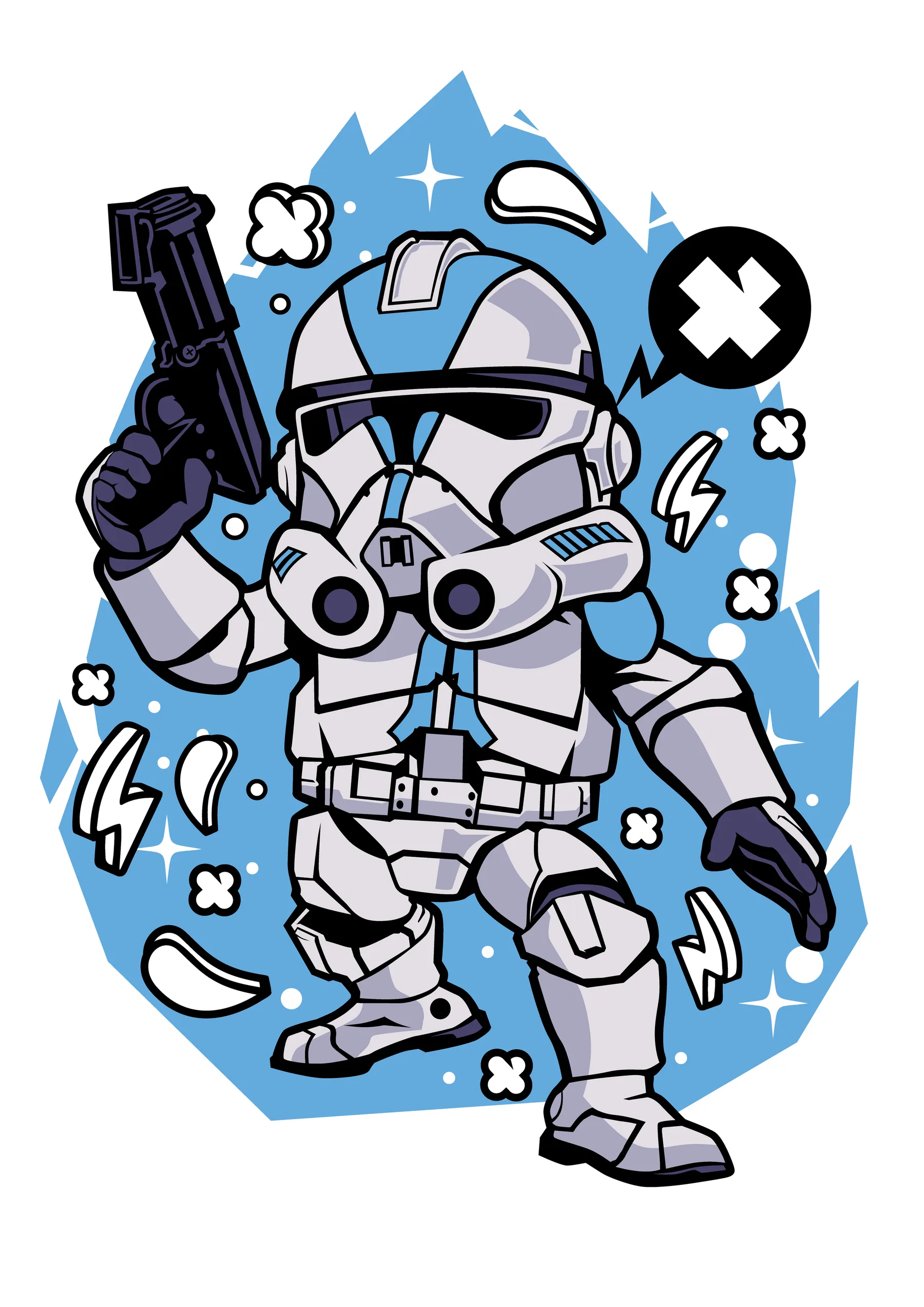 Stormtrooper Apuntando Pistola