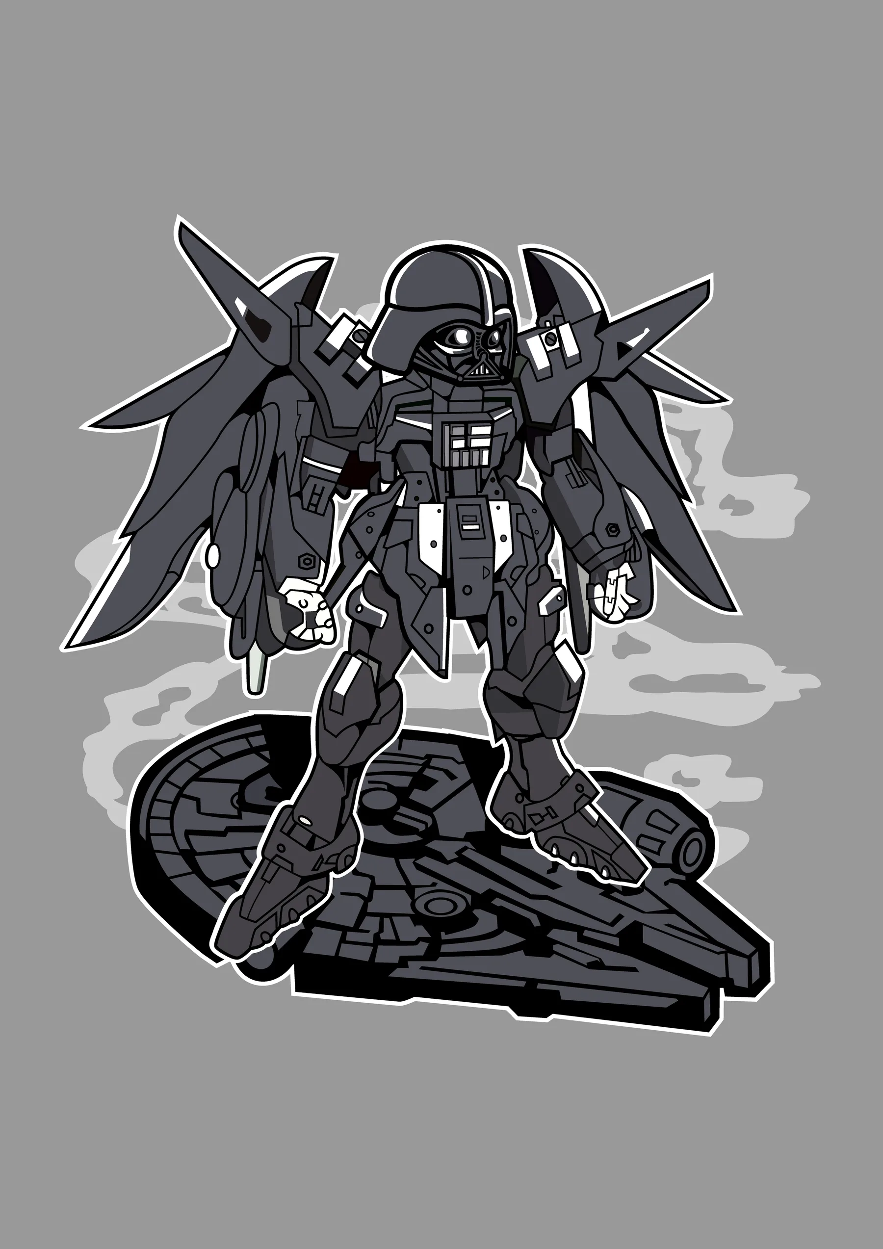 Robot Mecha Estilo Star Wars