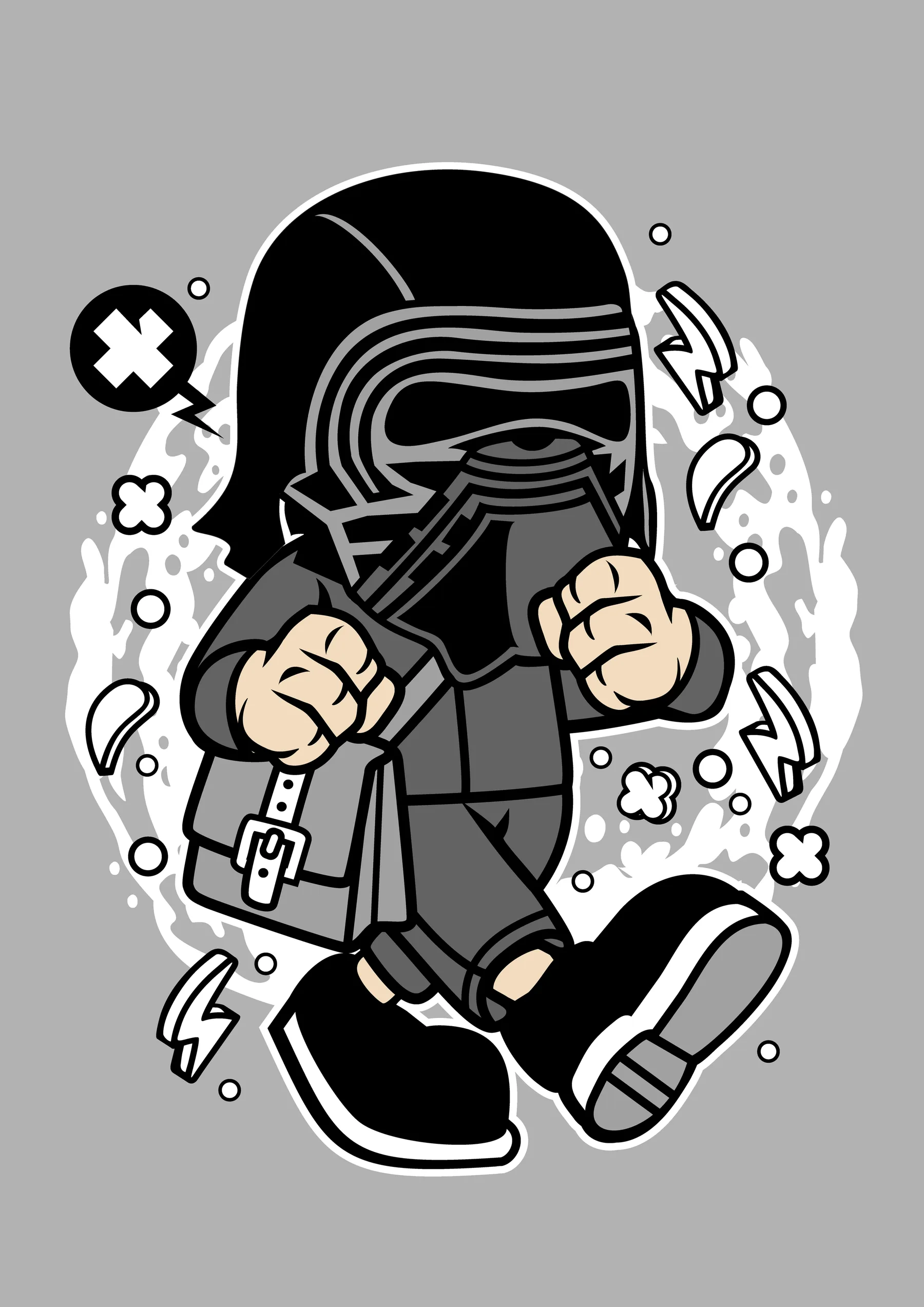 Kylo Ren Sentado