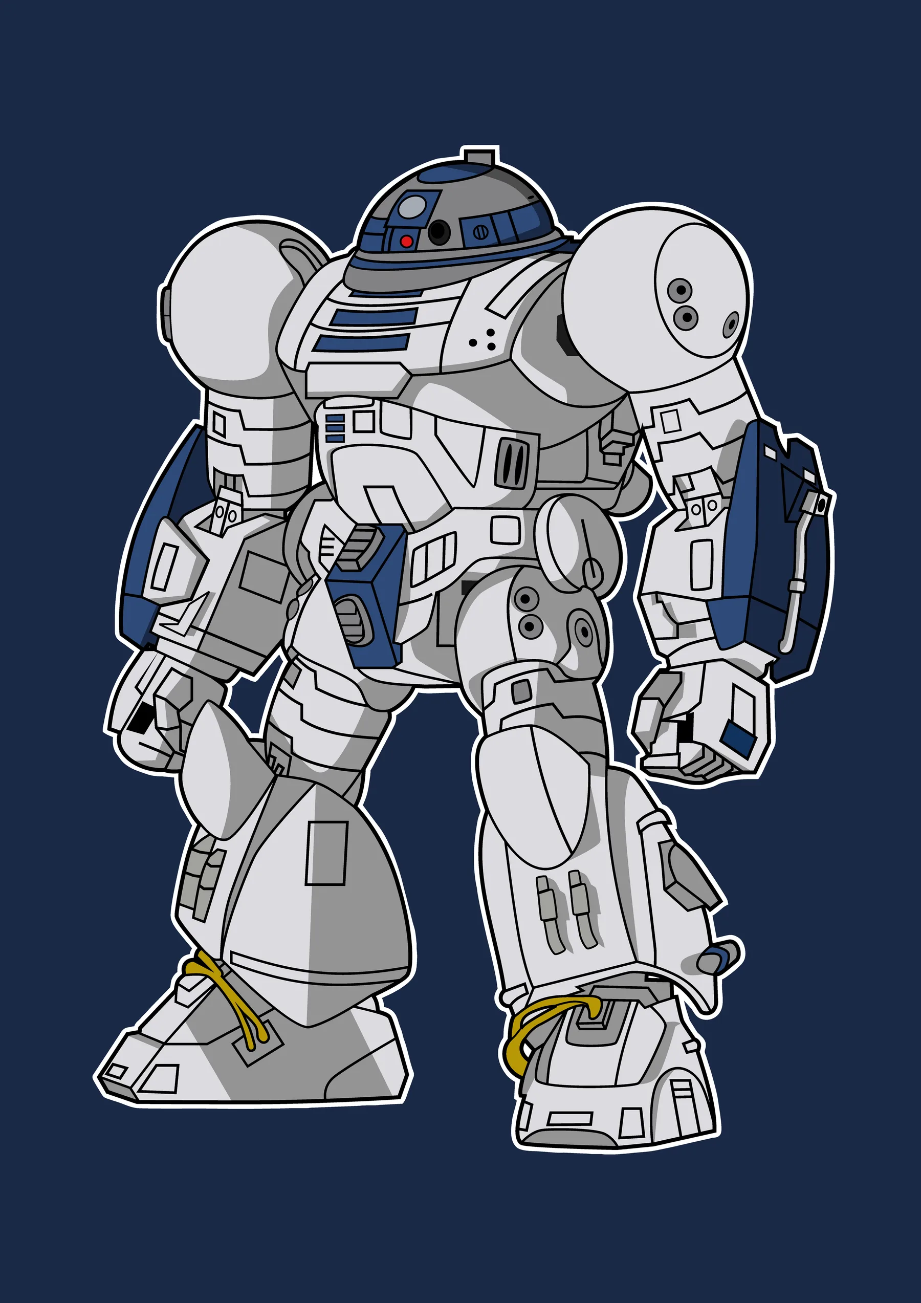 Robot Mecha Blanco