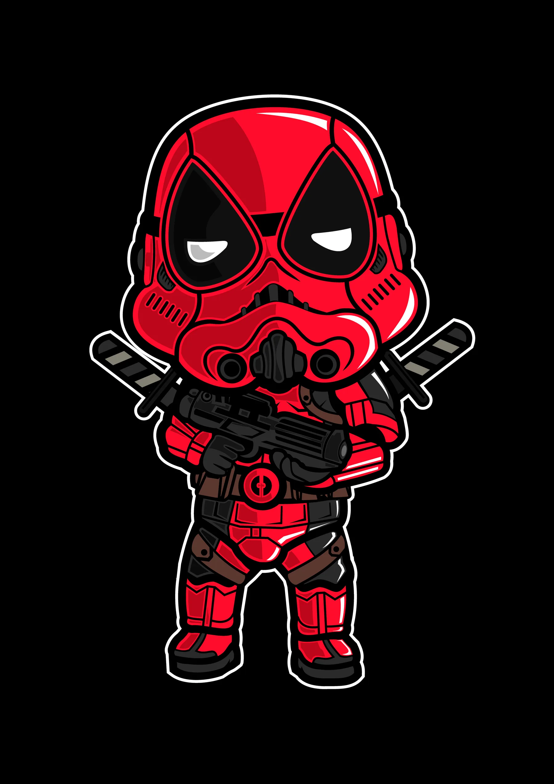 Stormtrooper Estilo Deadpool