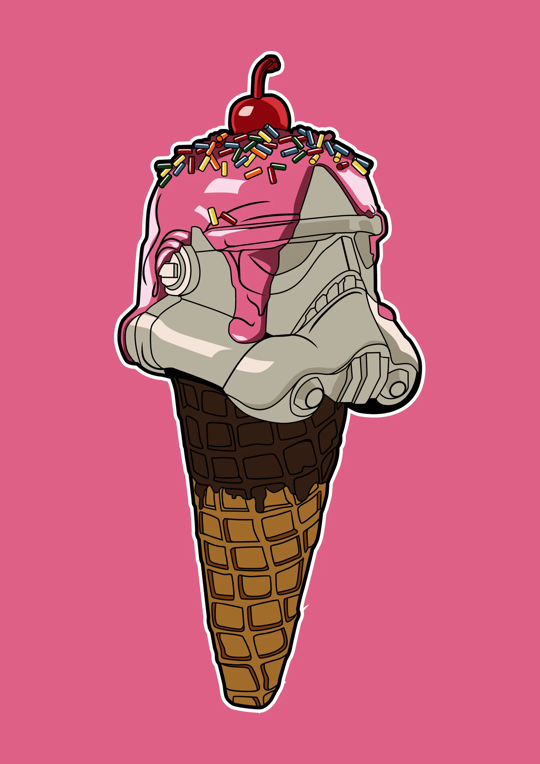 Stormtrooper con Cono de Helado
