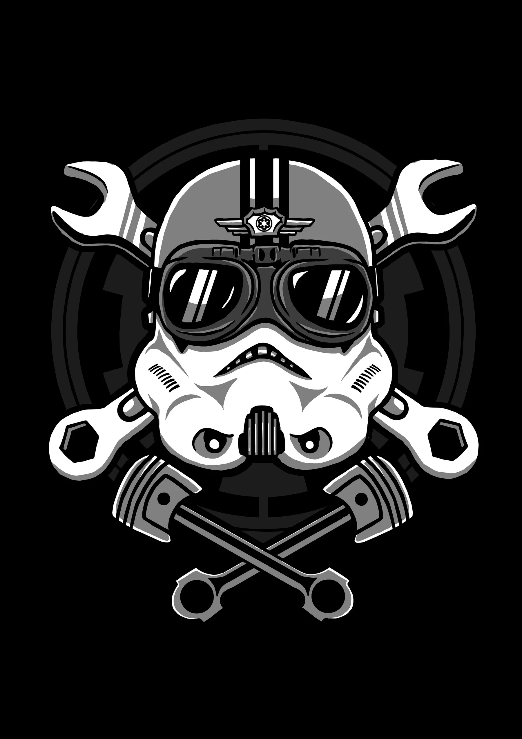 Stormtrooper con Llaves Cruzadas Mecanico