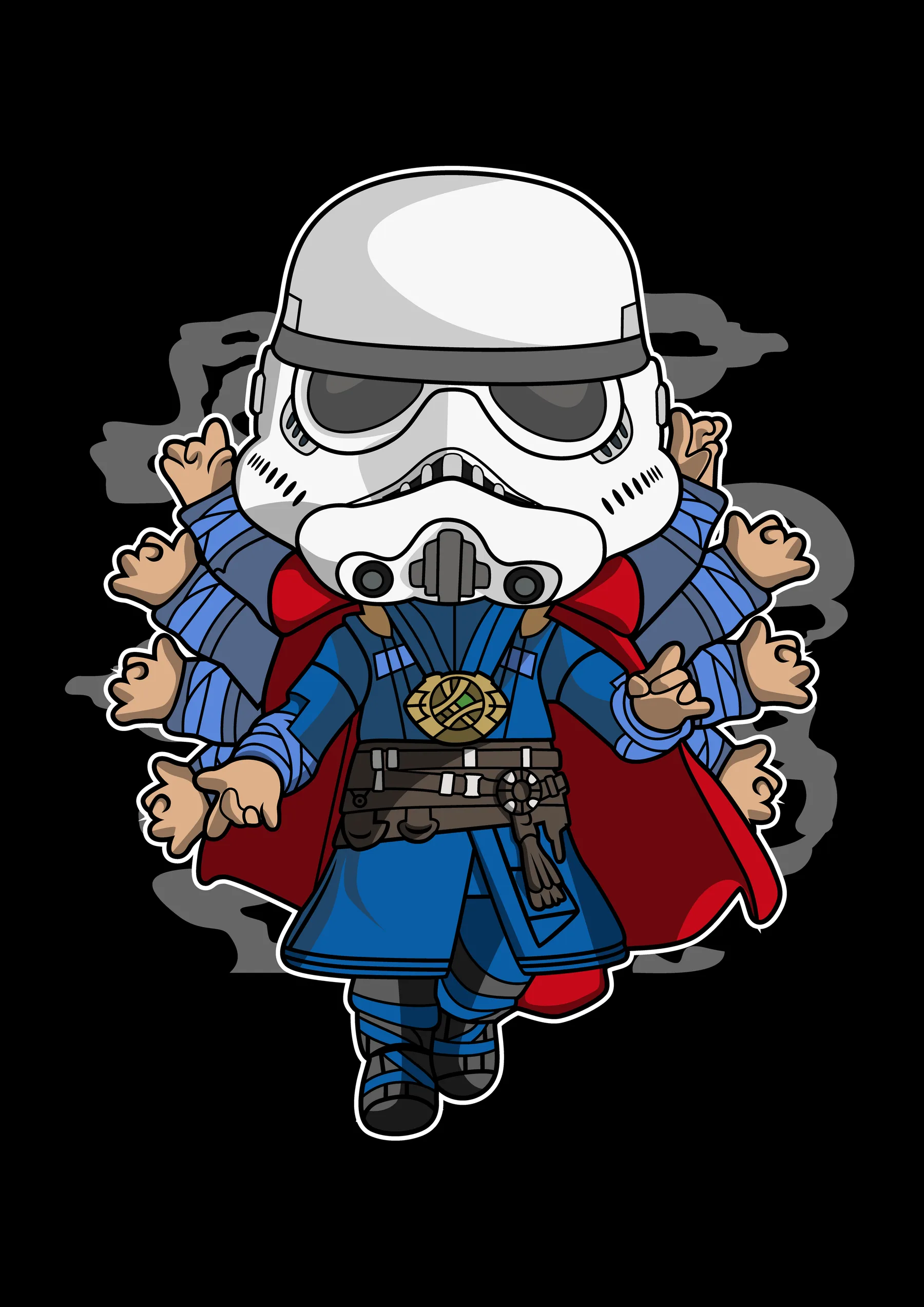 Grupo de Stormtroopers Multibrazos