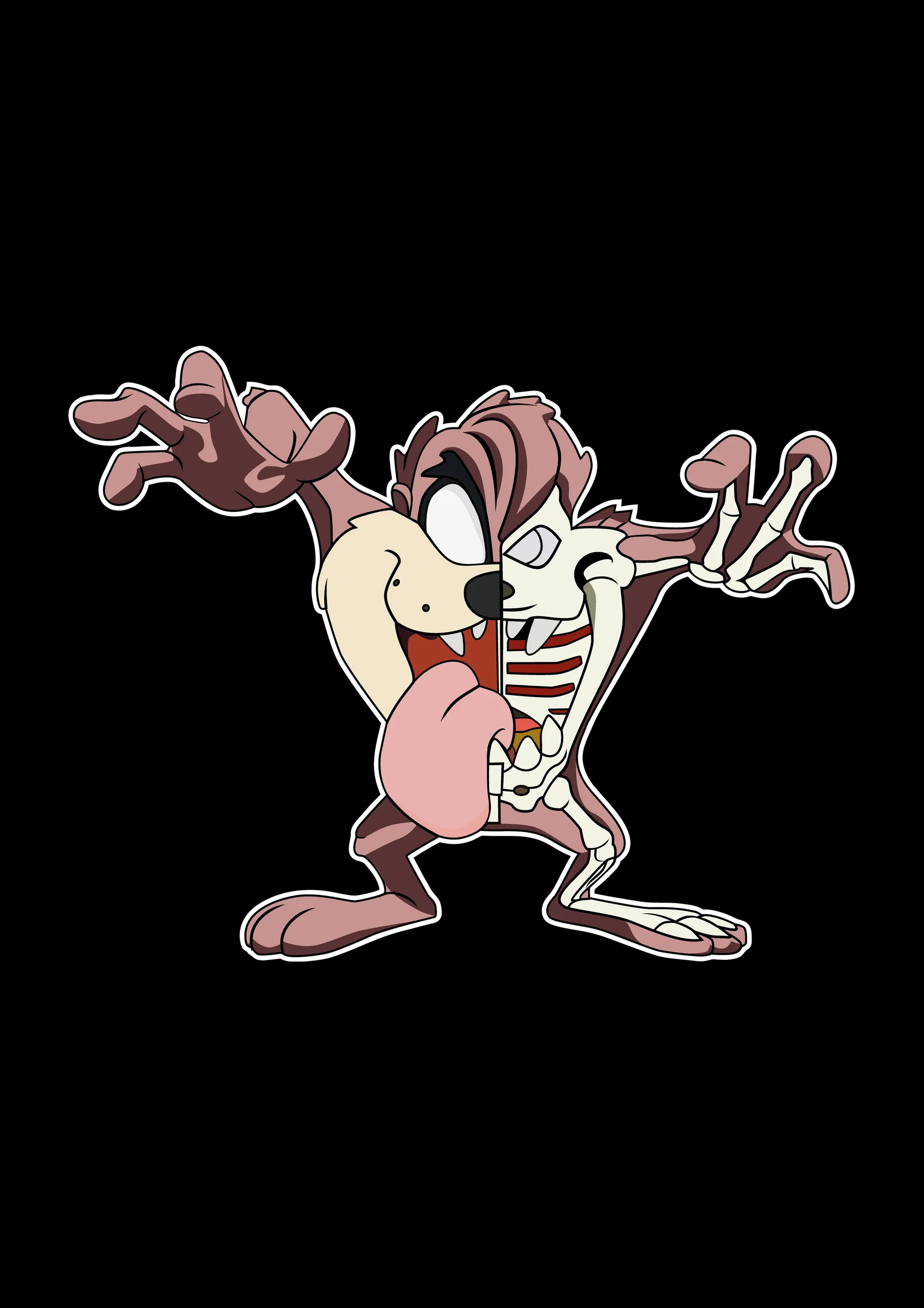 Taz Demonio de Tasmania Rayos X