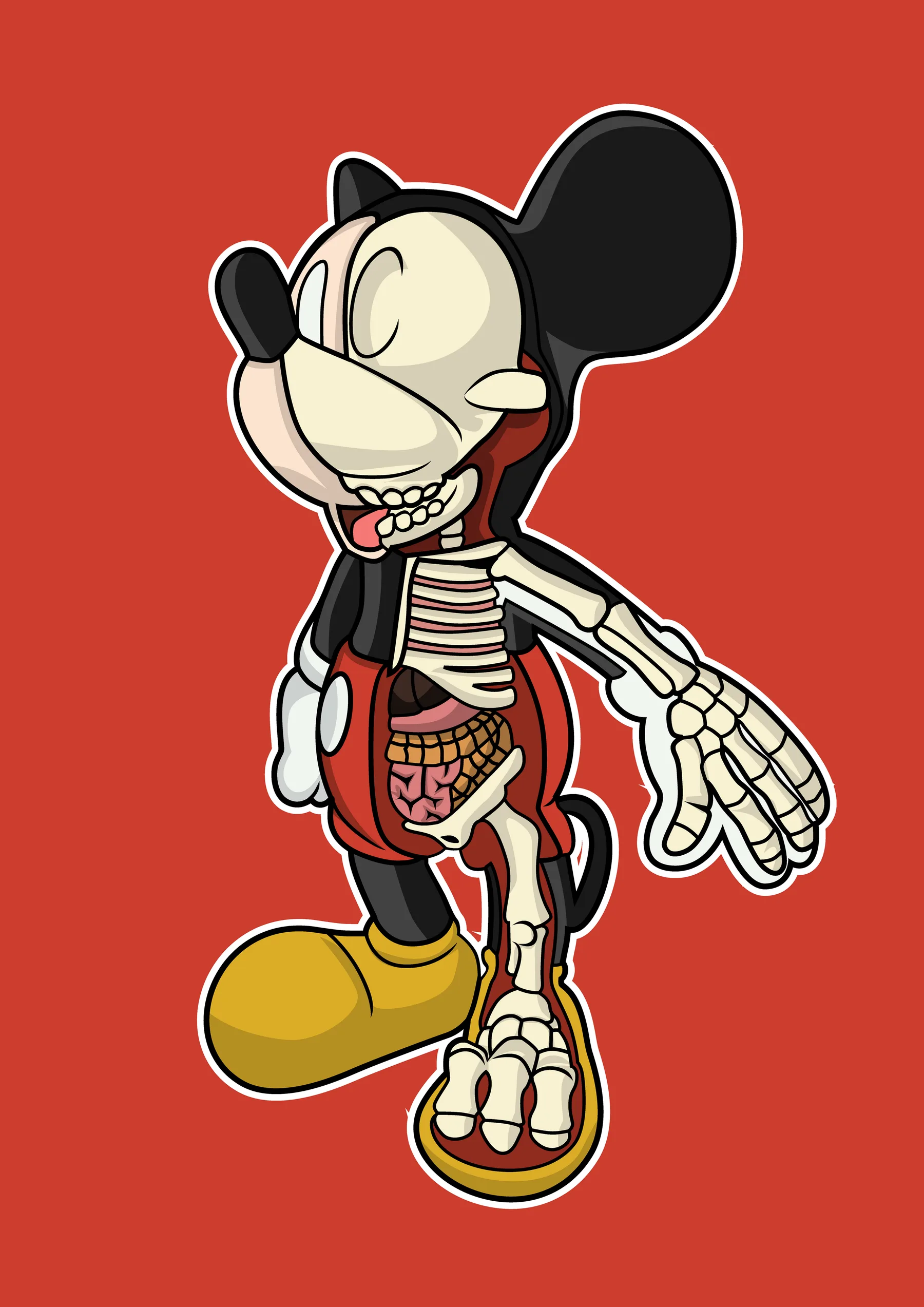 Mickey Mouse Rayos X
