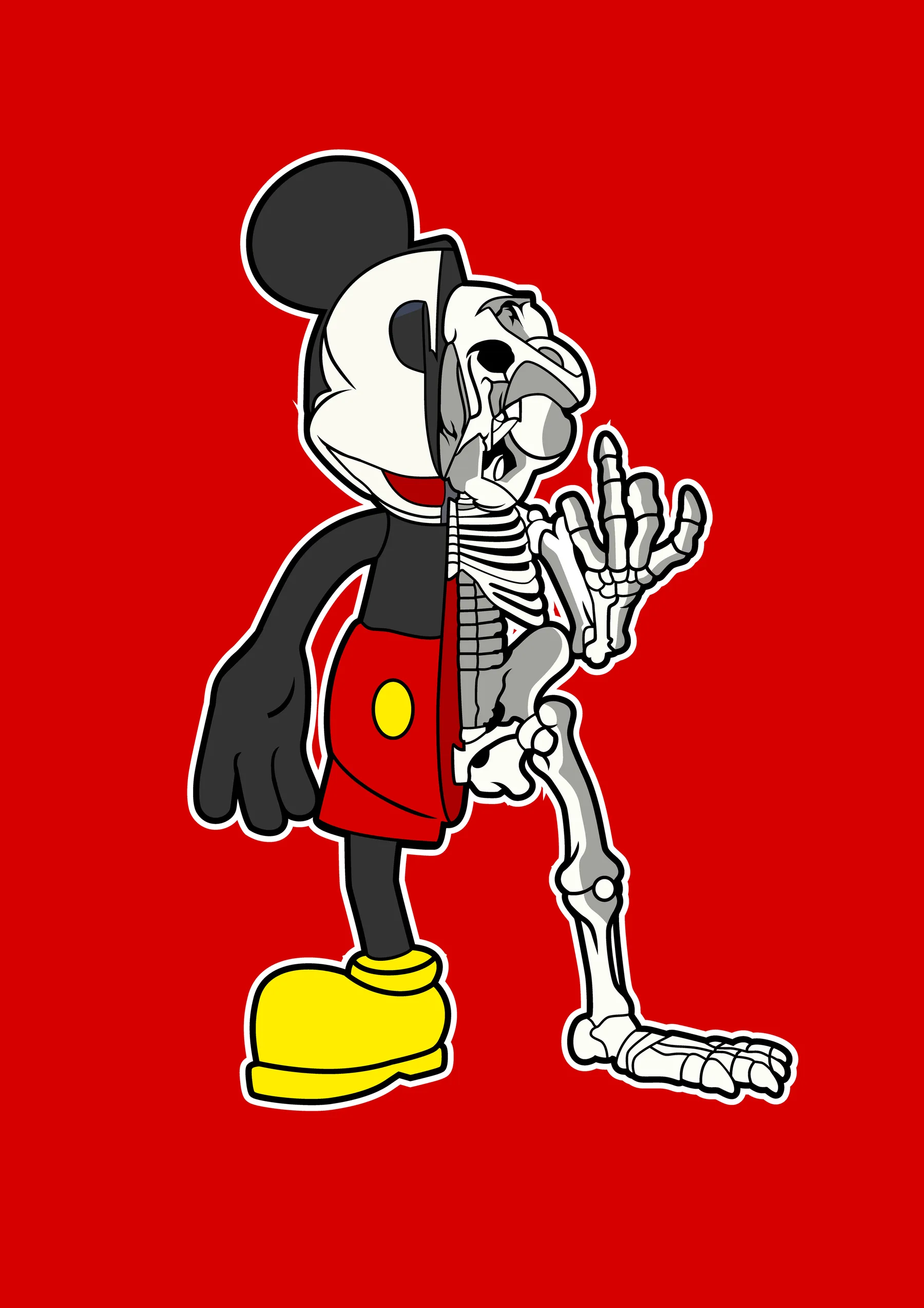 Mickey Mouse Chico Rayos X
