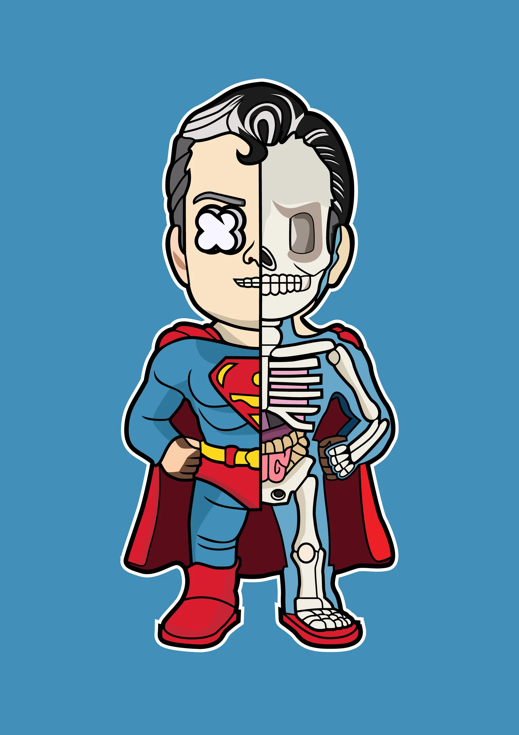 Superman Rayos X