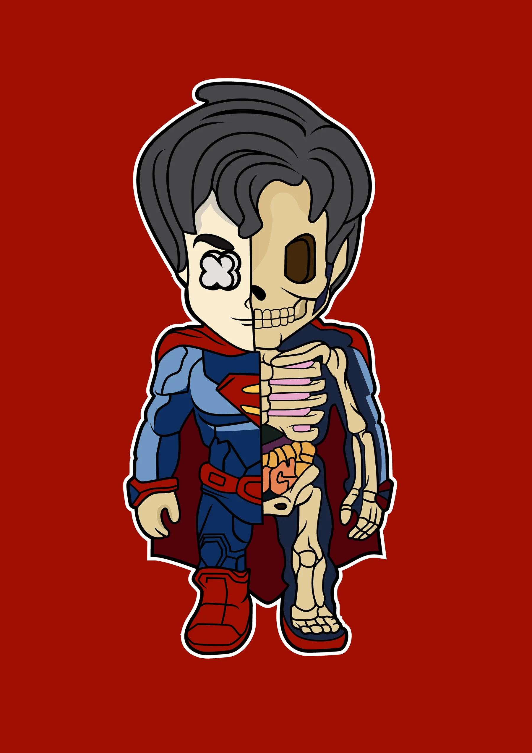 Superman El Hombre de Acero Rayos X