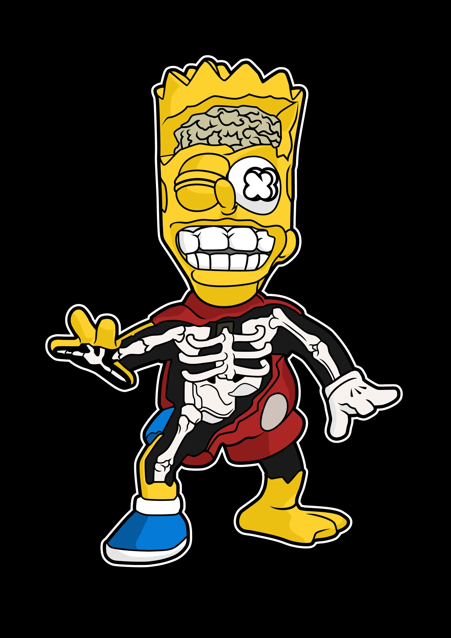 Bart Simpson Rayos X