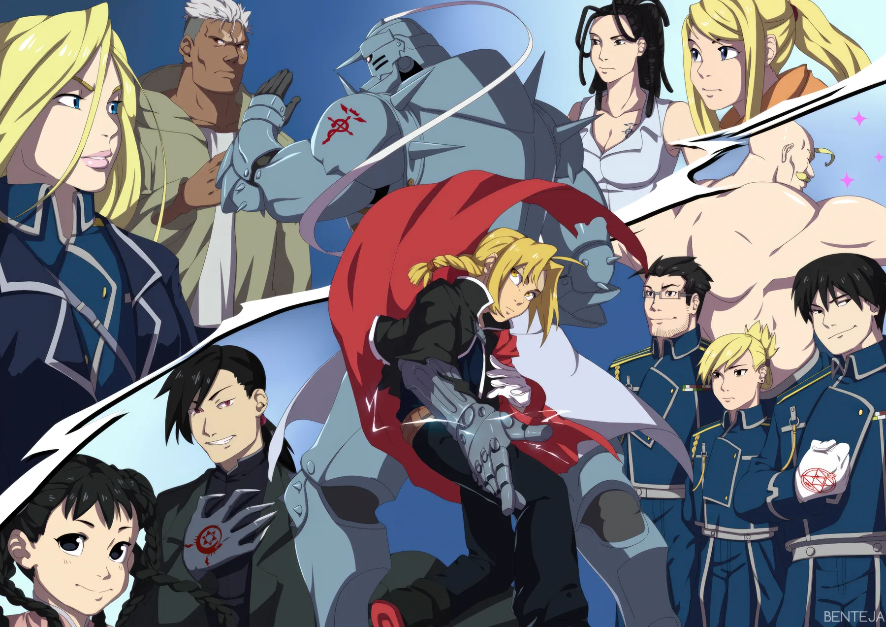 Fullmetal Alchemist Elenco Completo Poster