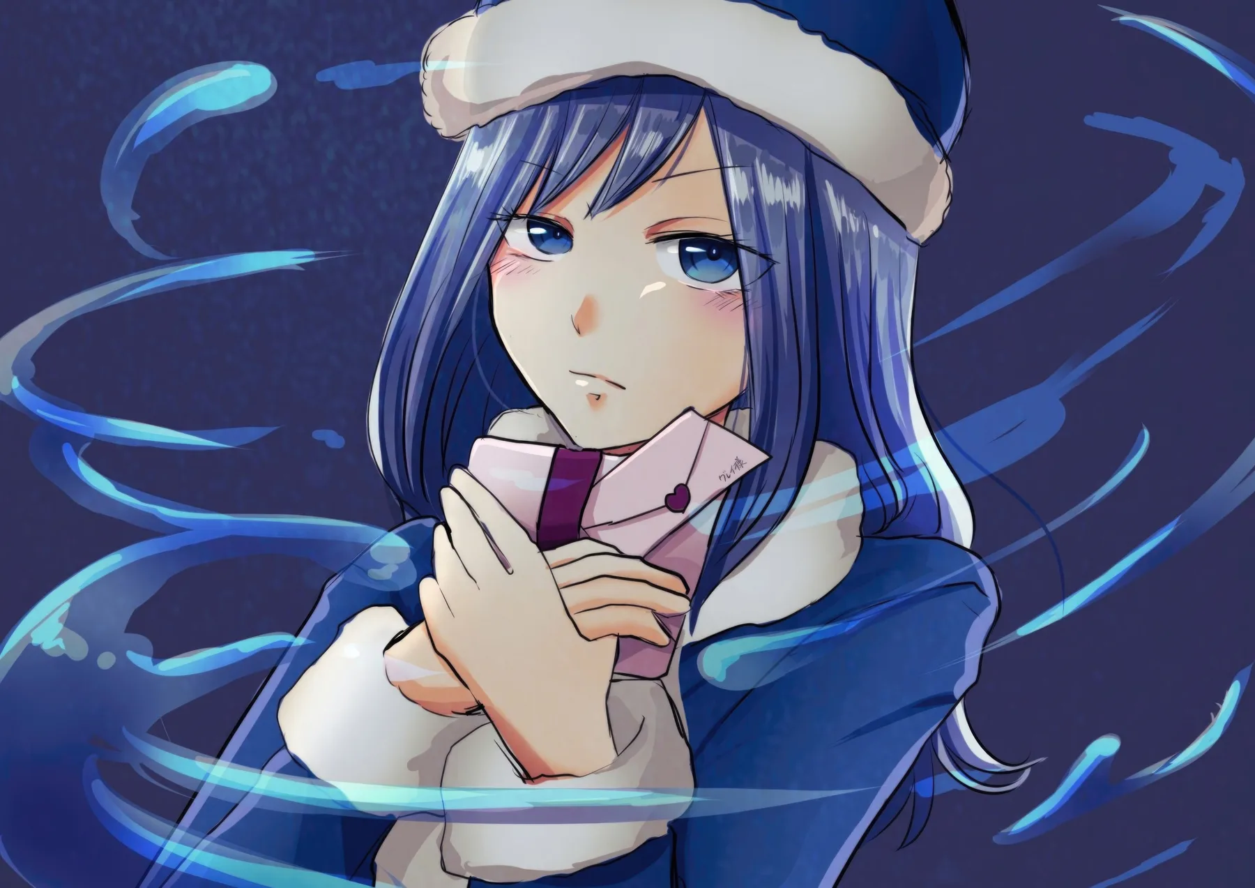 Wendy Marvell con Carta Magia Azul