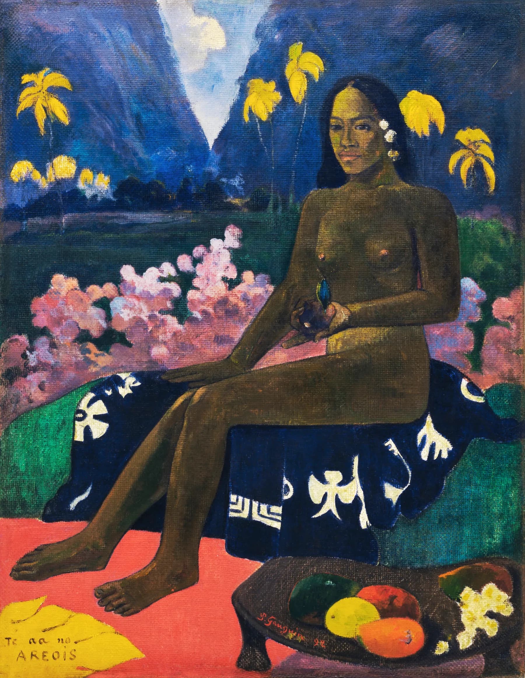 Mujer Tahitiana Sentada - Paul Gauguin