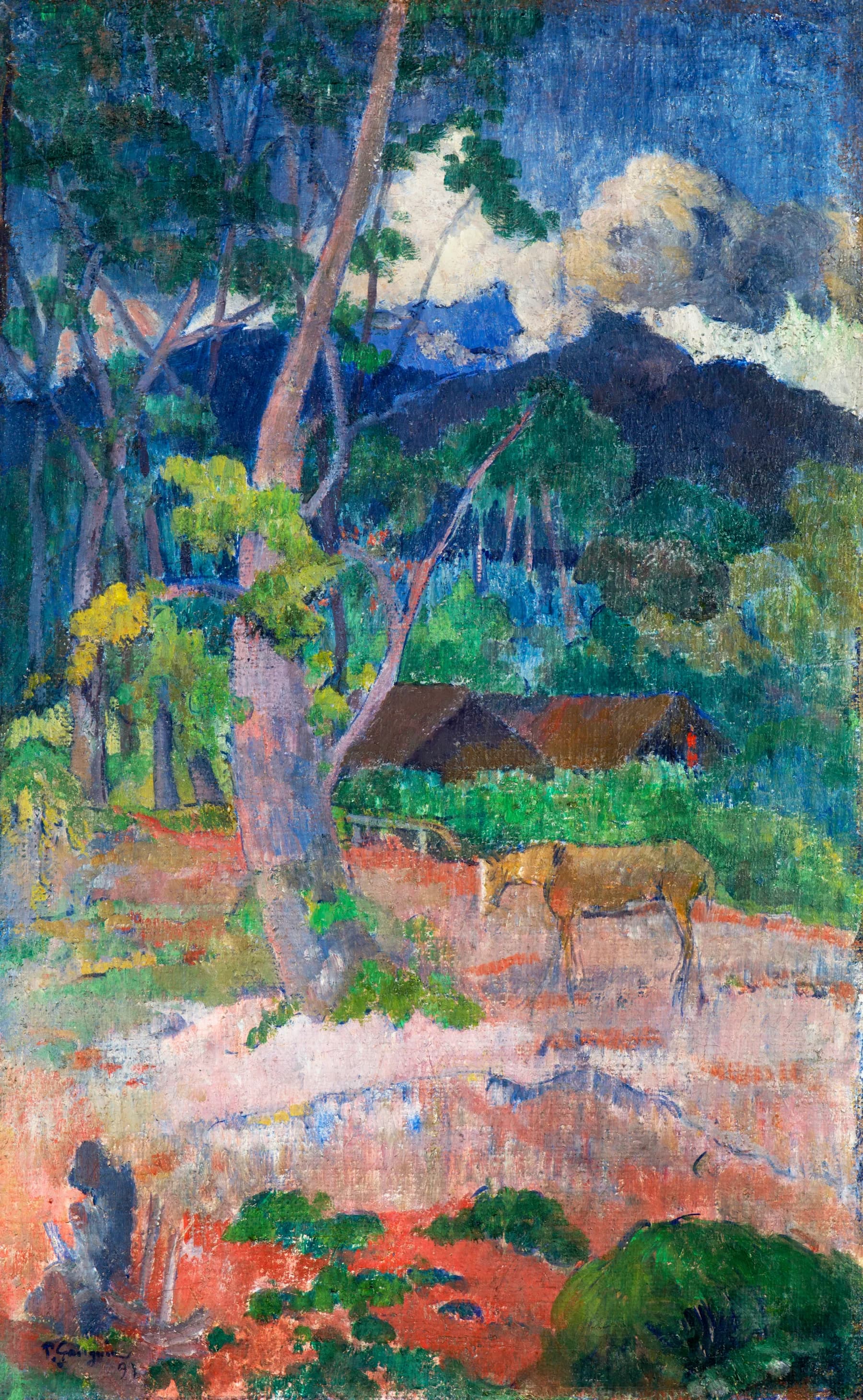 Paisaje Tropical de Martinica - Paul Gauguin