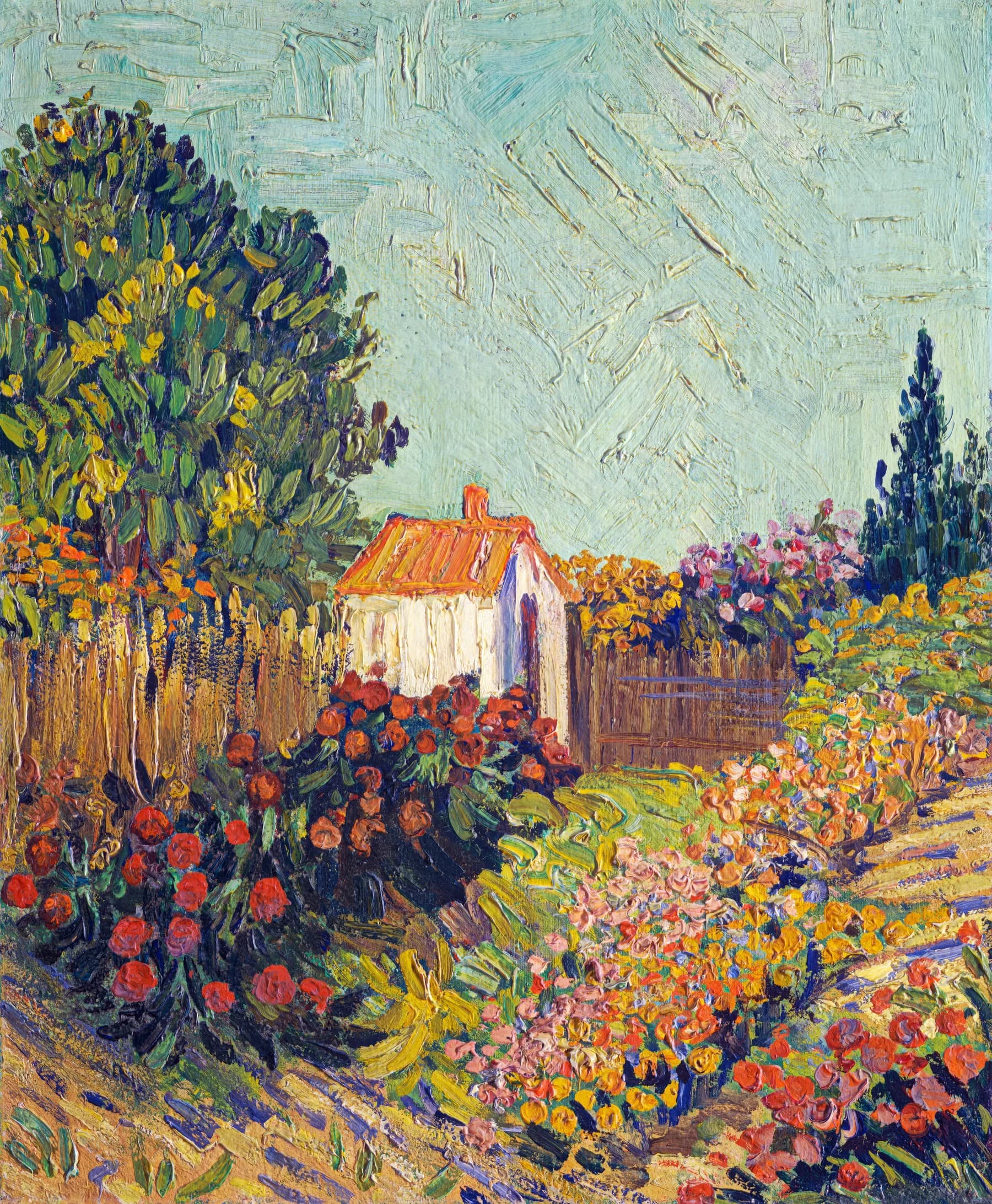 Jardin de Auvers - Van Gogh
