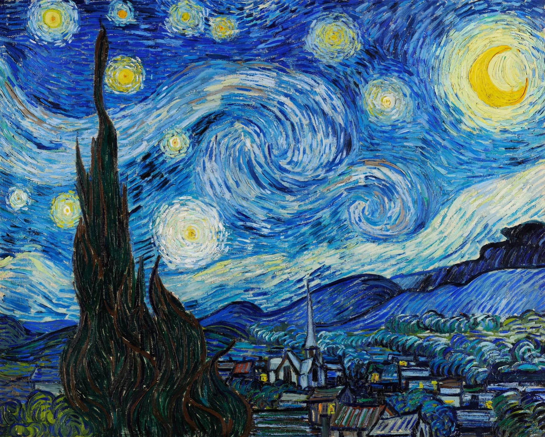La Noche Estrellada - Van Gogh
