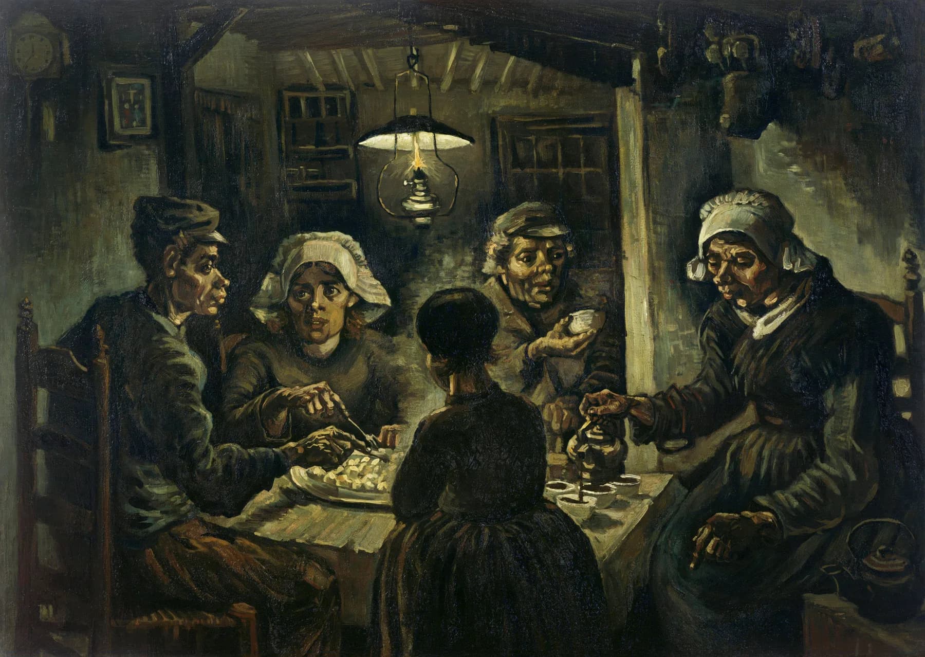 Los Comedores de Patatas - Van Gogh
