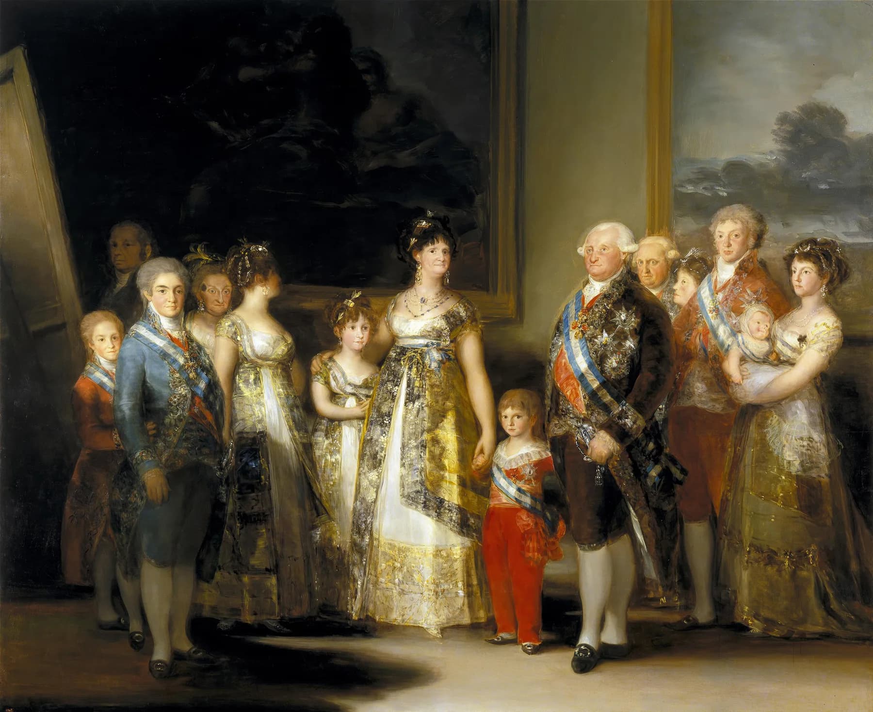 La Familia de Carlos IV - Francisco de Goya