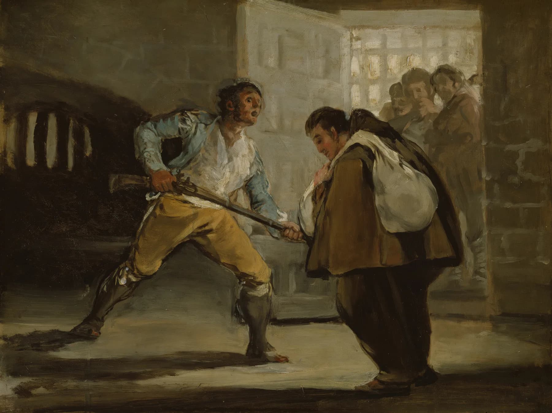Duelo a Garrotazos - Francisco de Goya