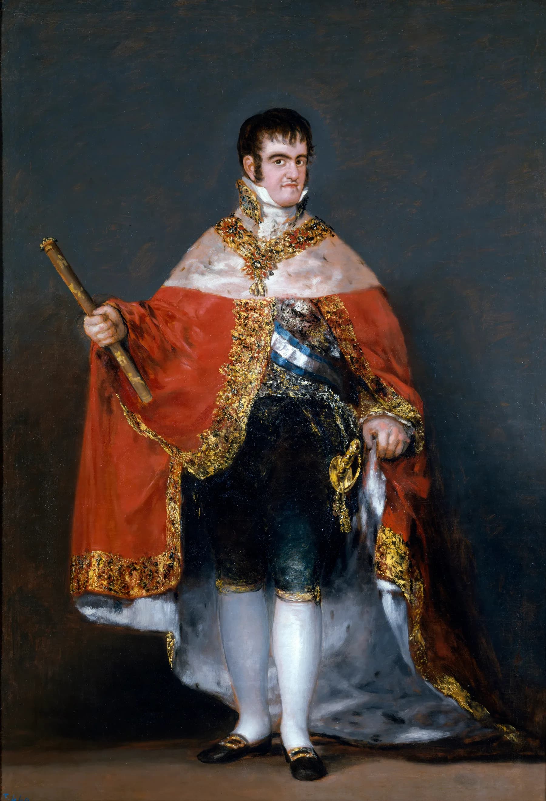 Retrato de Fernando VII - Francisco de Goya
