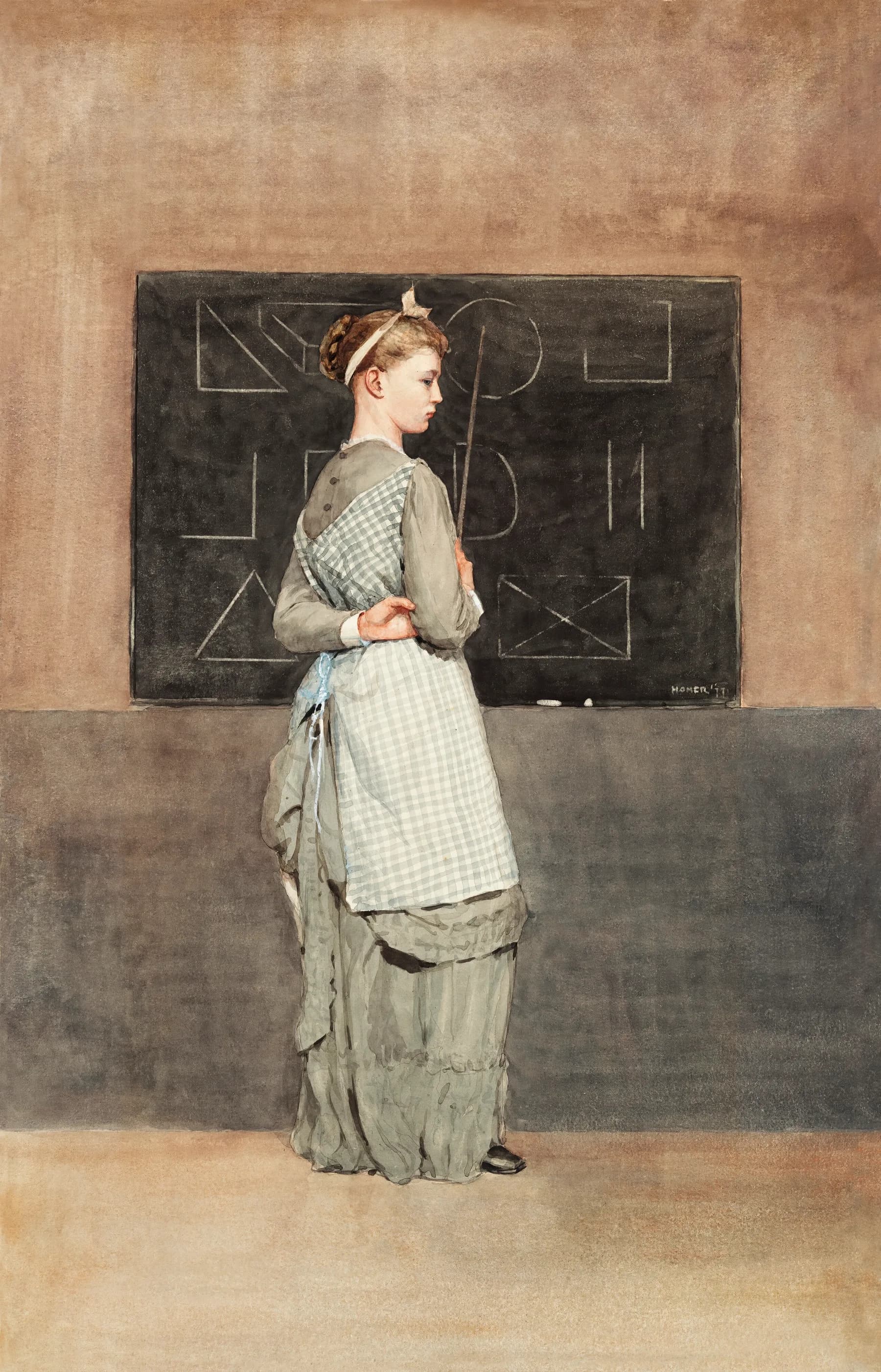 La Nueva Maestra - Winslow Homer