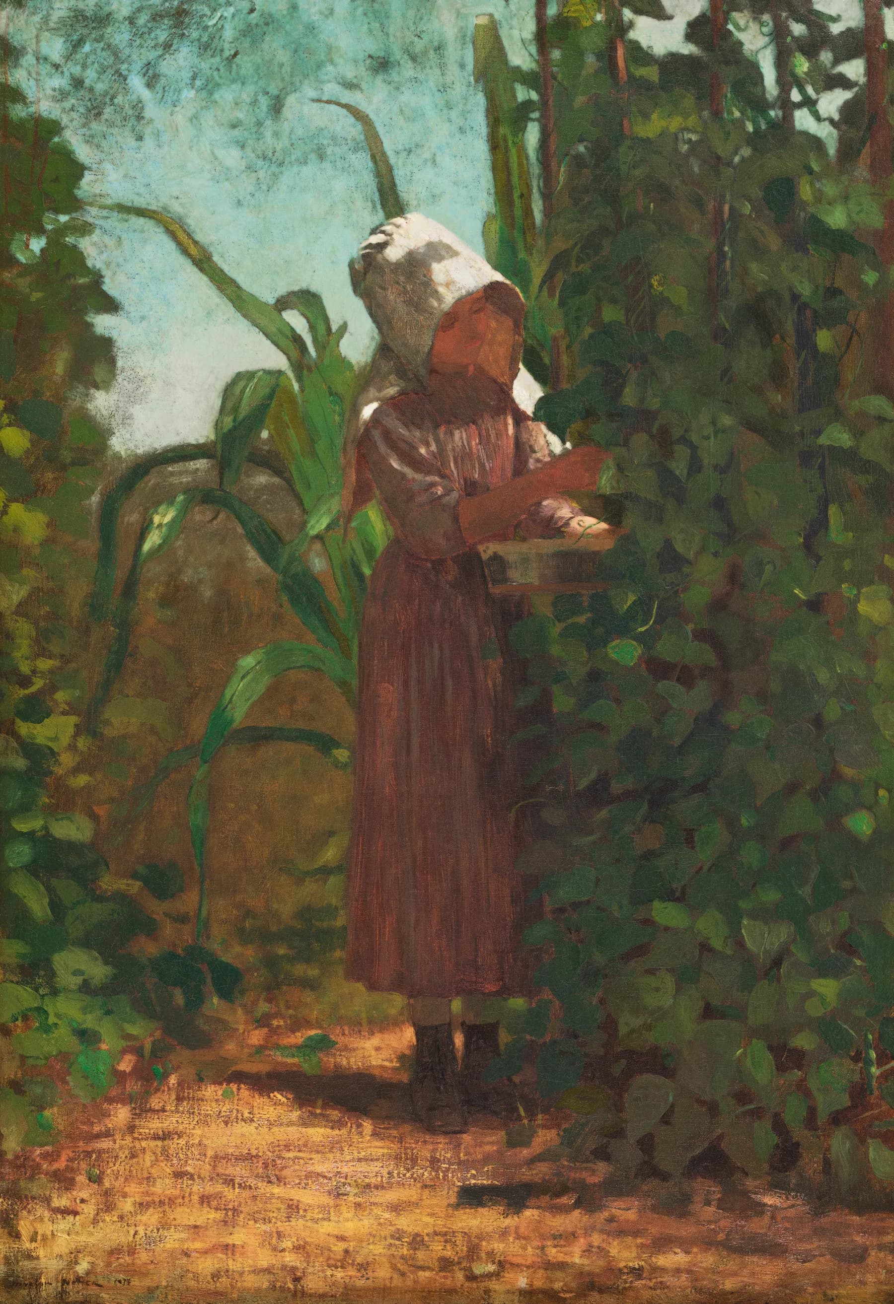 Mujer en el Maizal - Winslow Homer