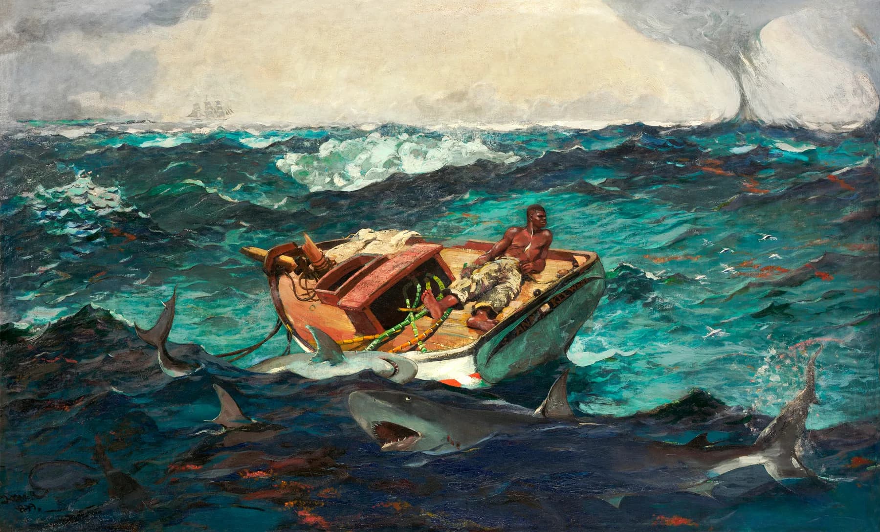 Pescadores con su Captura - Winslow Homer