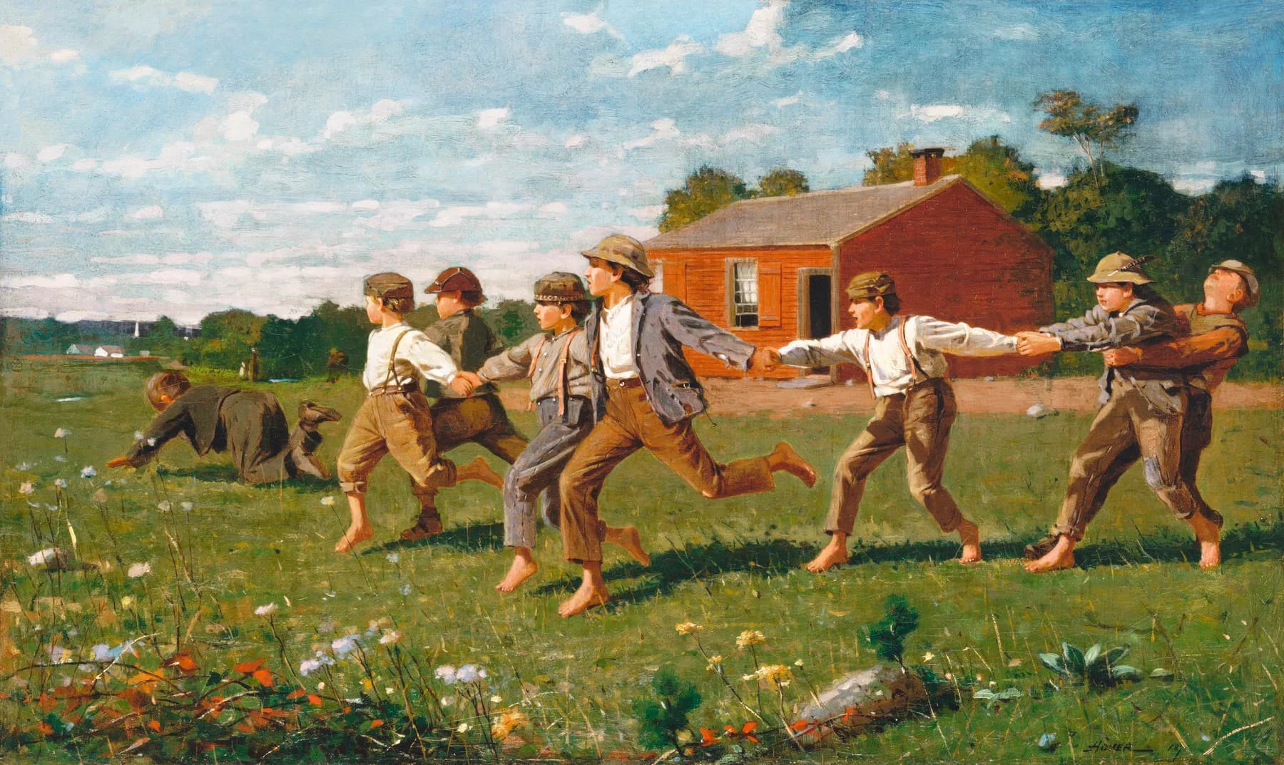 El Juego de la Cuerda - Winslow Homer