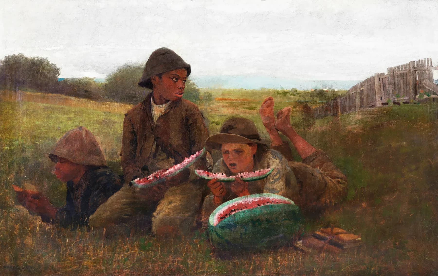 Ninos Comiendo Sandia - Winslow Homer
