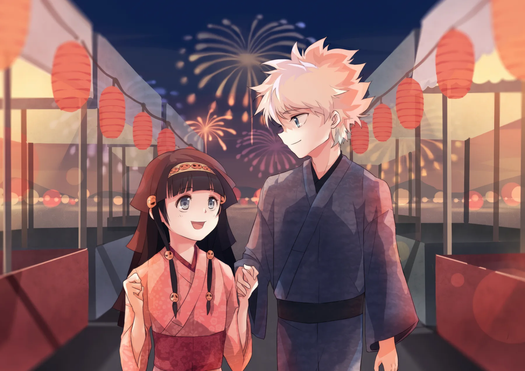Killua Zoldyck en Festival de Verano