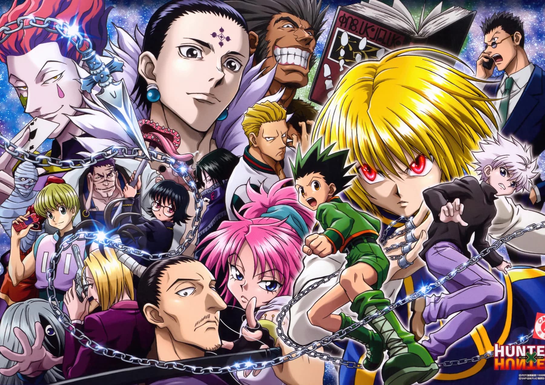 Hunter x Hunter Phantom Troupe y Protagonistas
