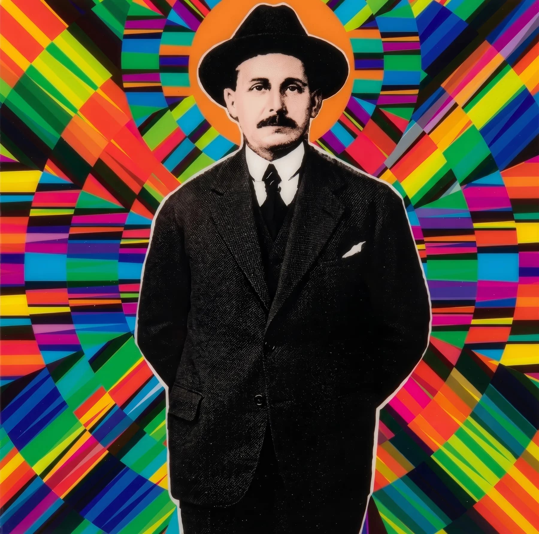 José Gregorio sobre Rayos de Colores
