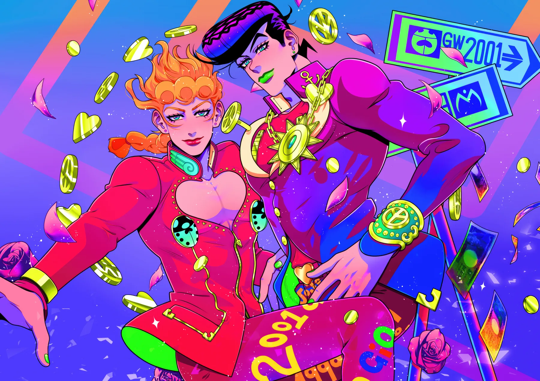Giorno y Bruno Bucciarati