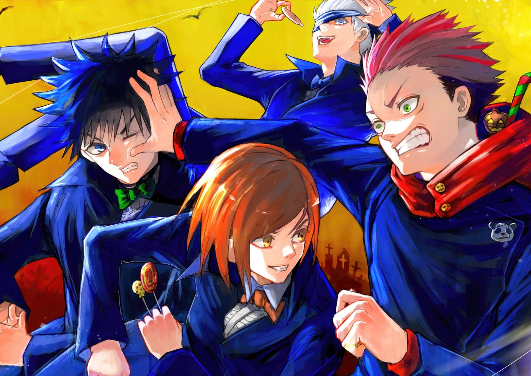 Jujutsu Kaisen Grupo Halloween