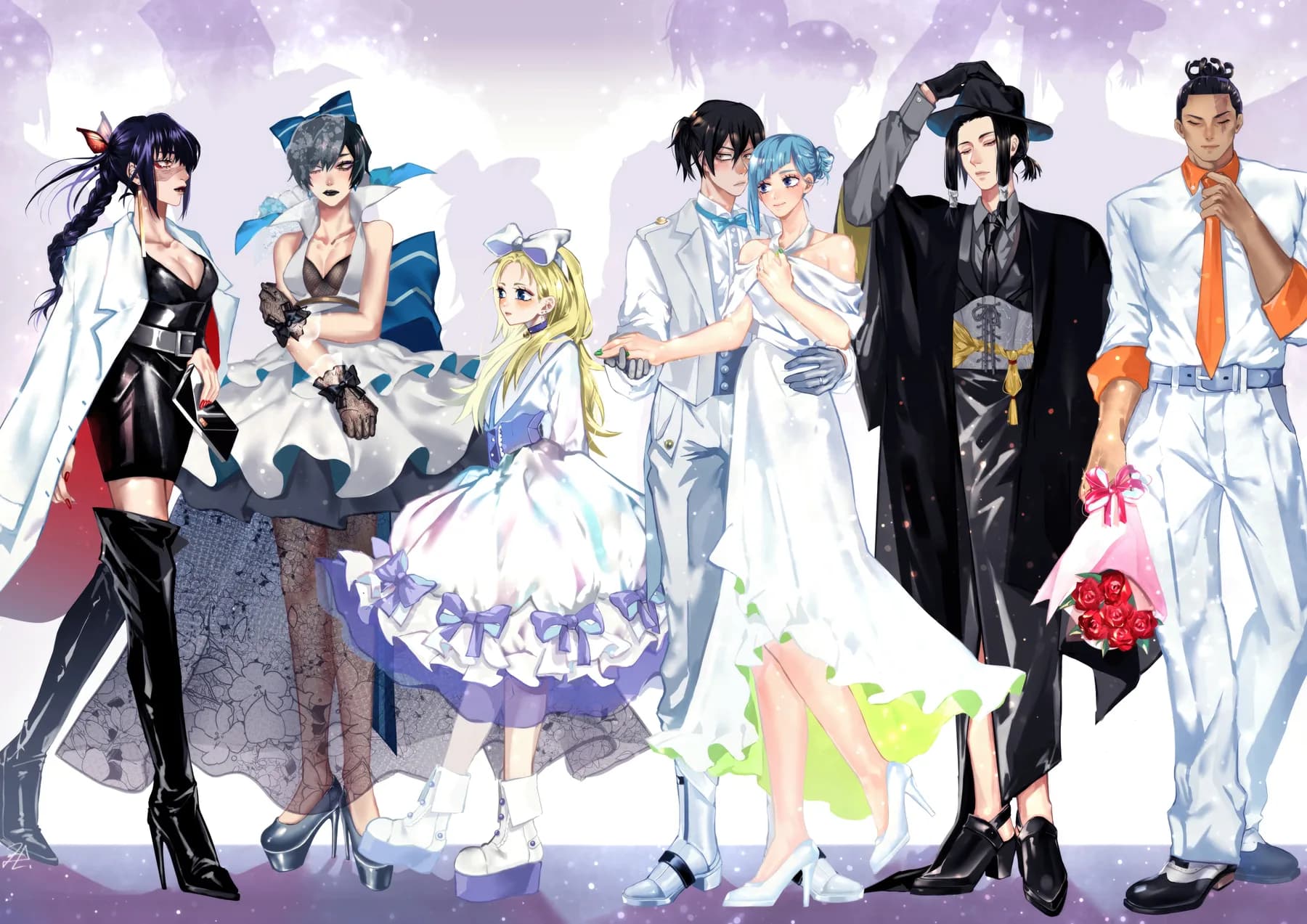 Jujutsu Kaisen Grupo Elegante Boda