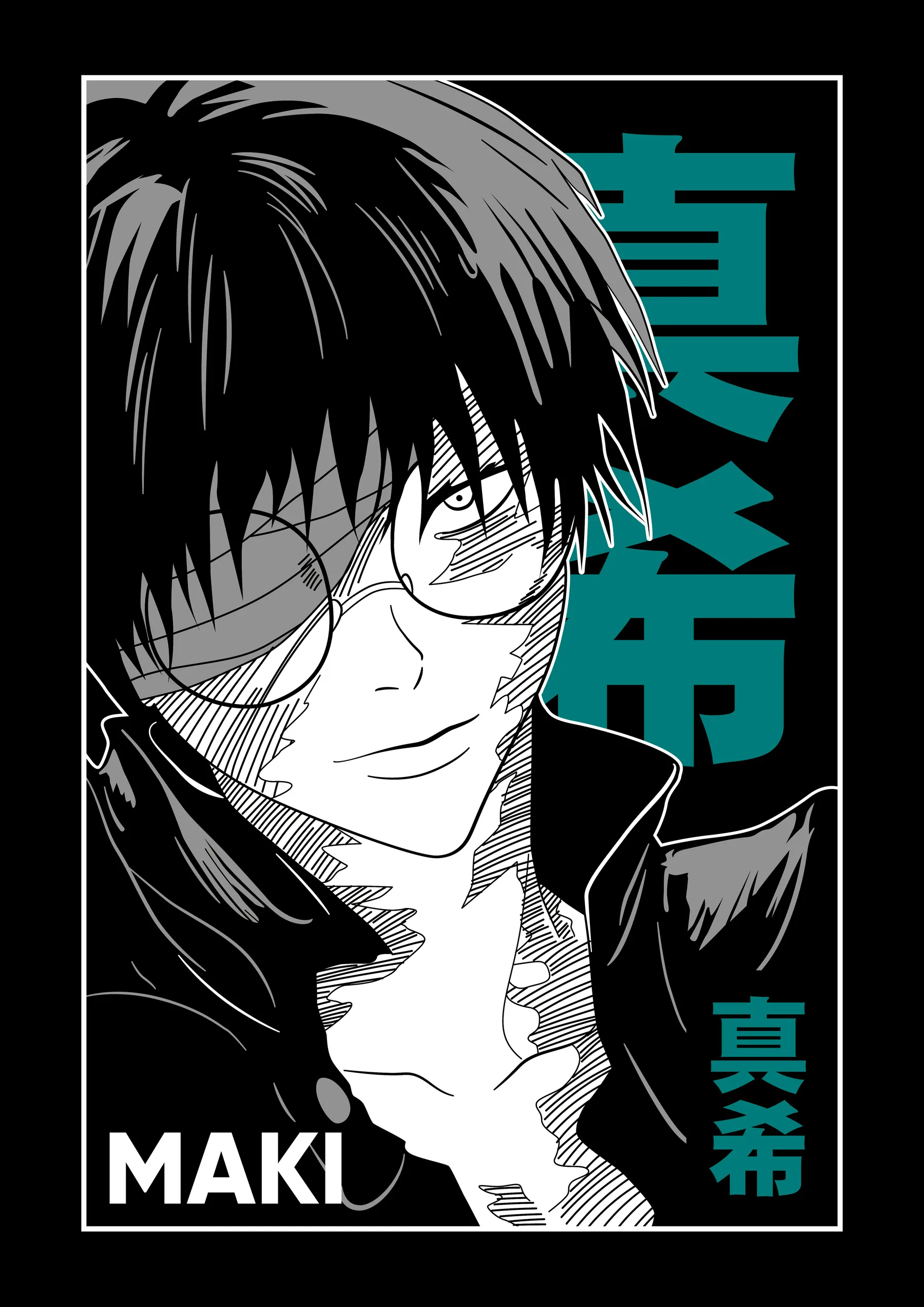 Maki Zenin Poster