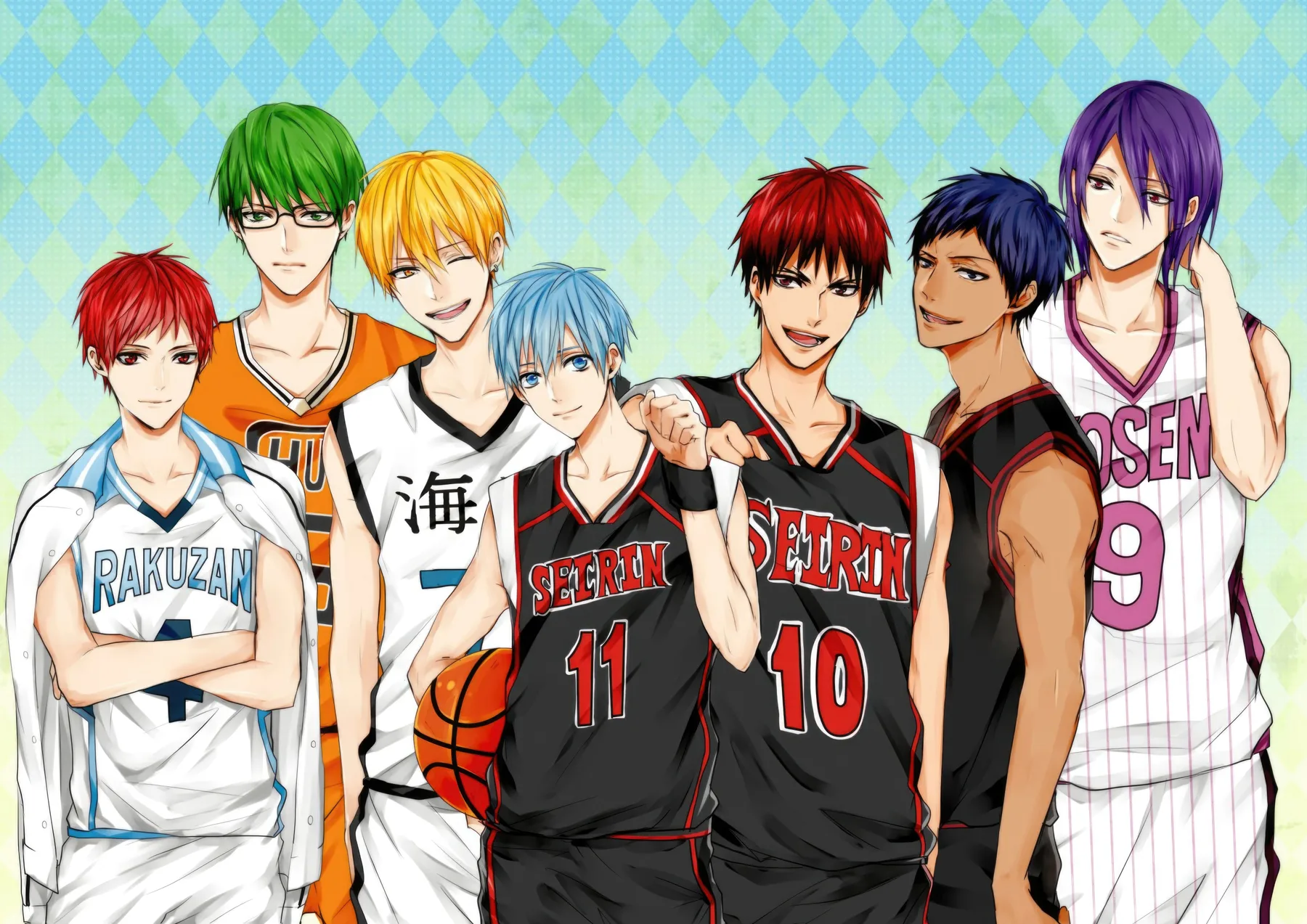 Kuroko no Basket Elenco Completo
