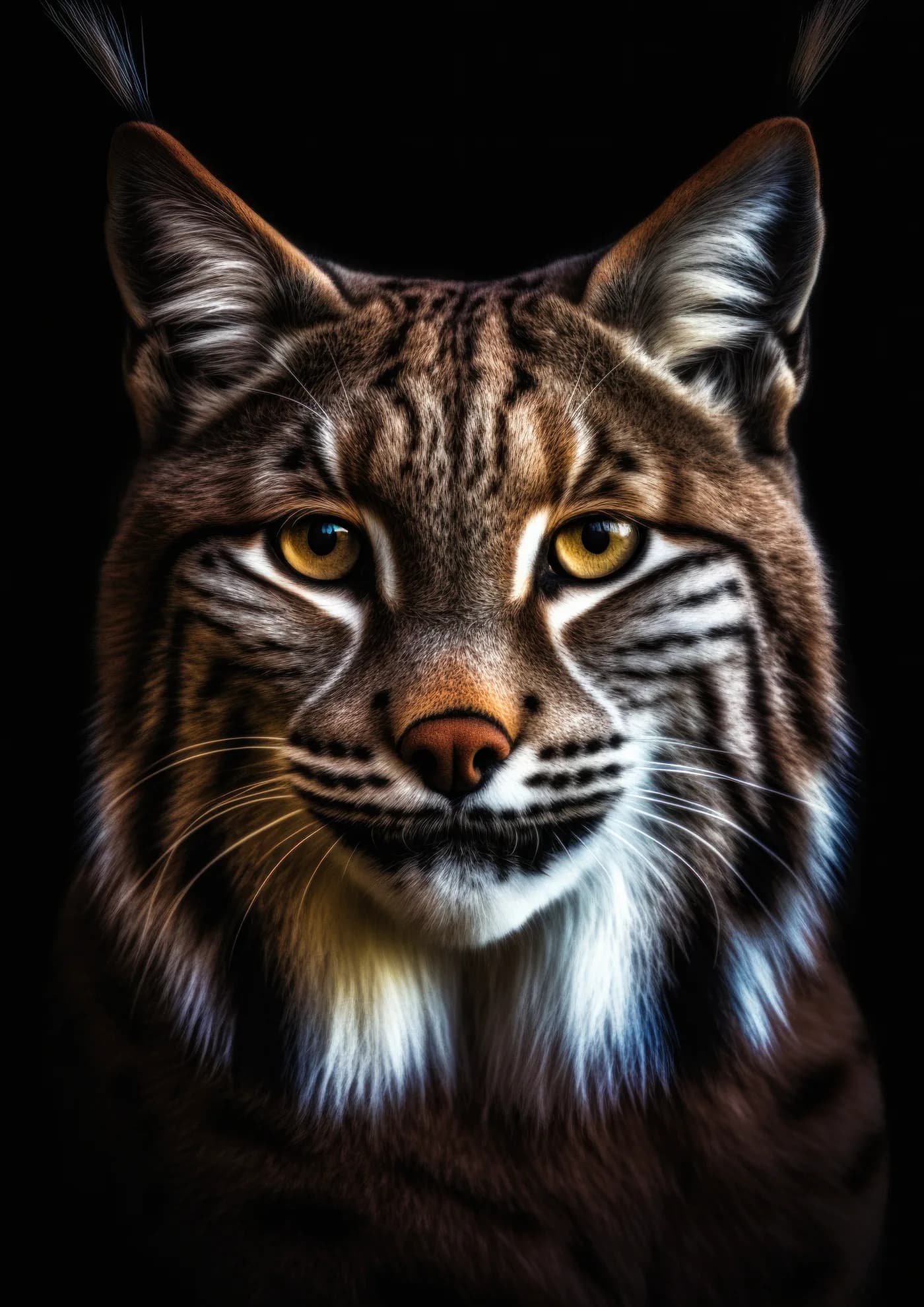 Lince Iberico Mirada Frontal