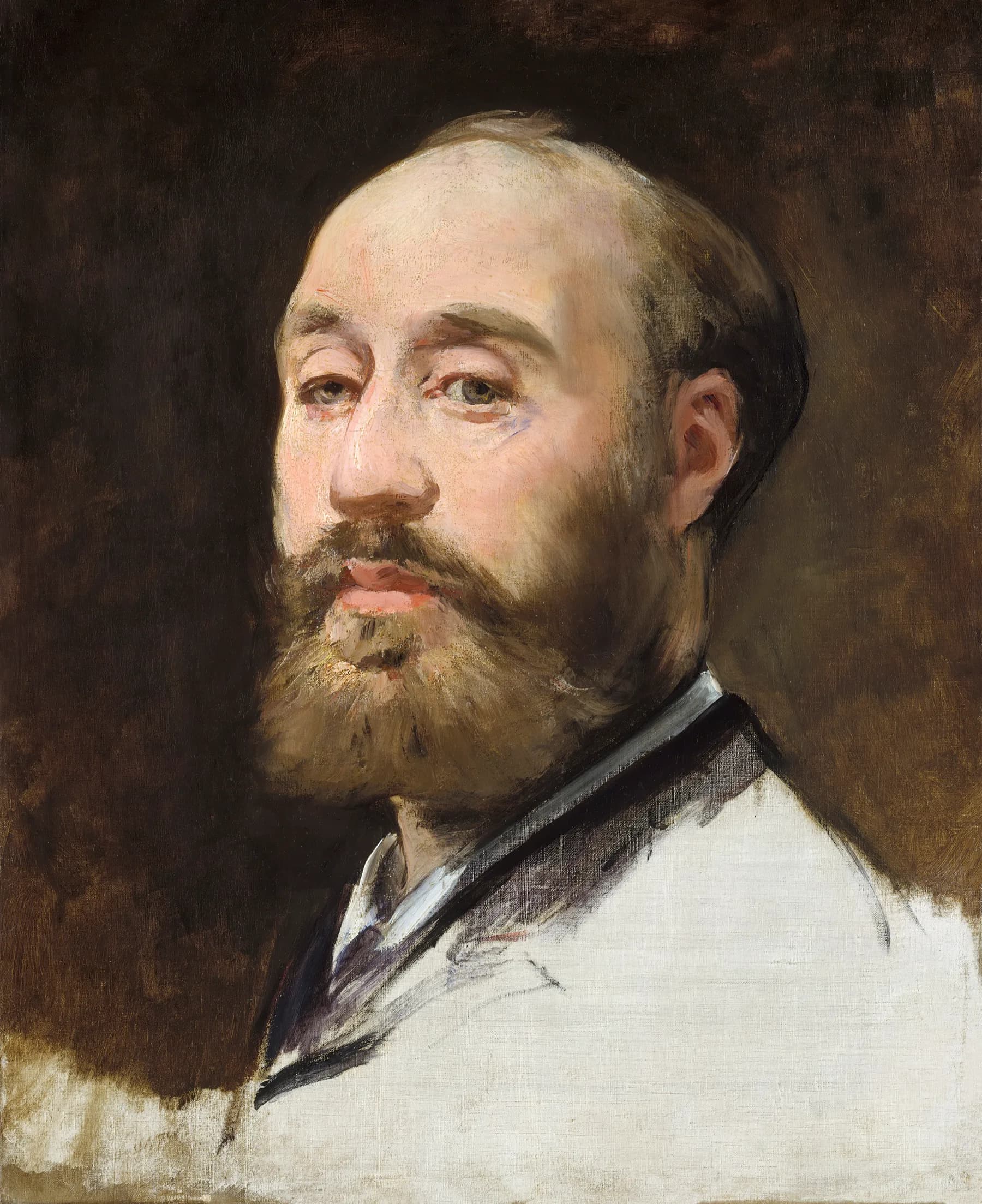 Retrato de Caballero con Barba - Manet