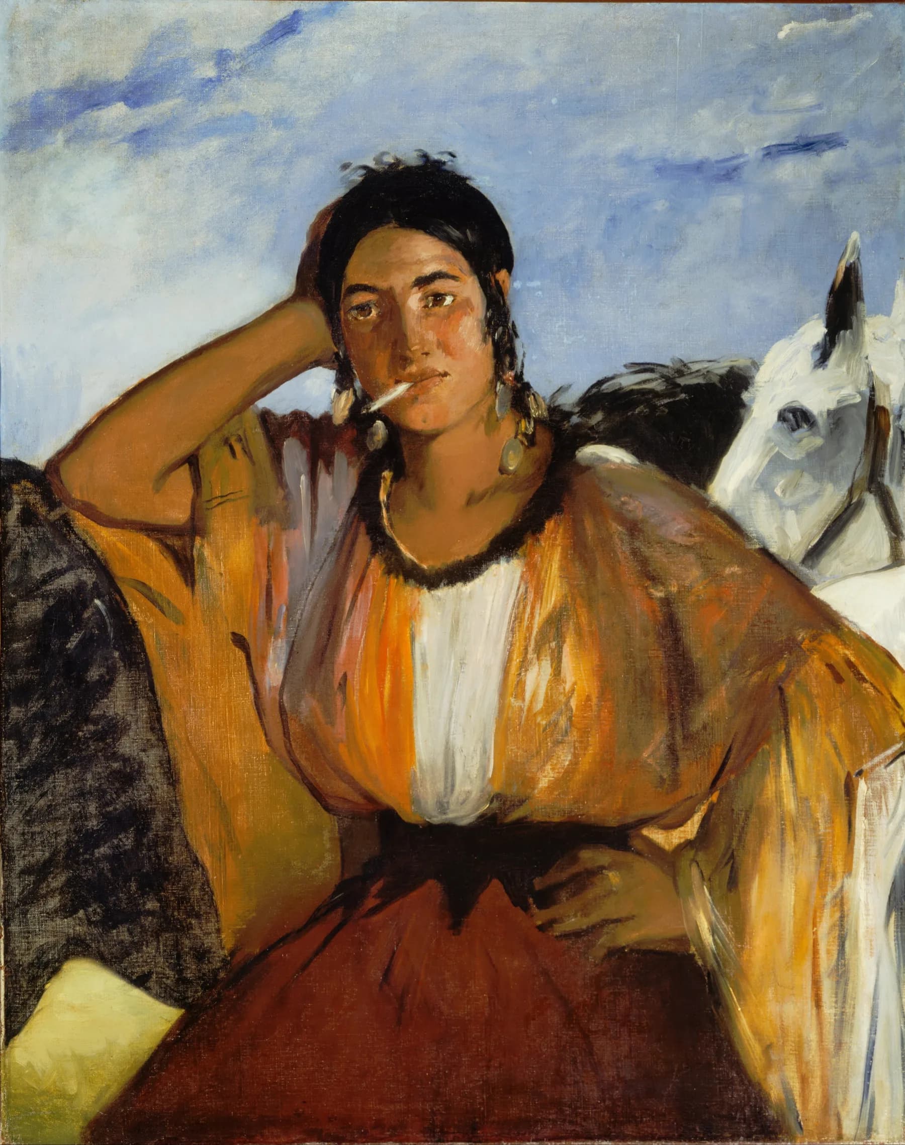 Mademoiselle V en Traje de Espada - Manet