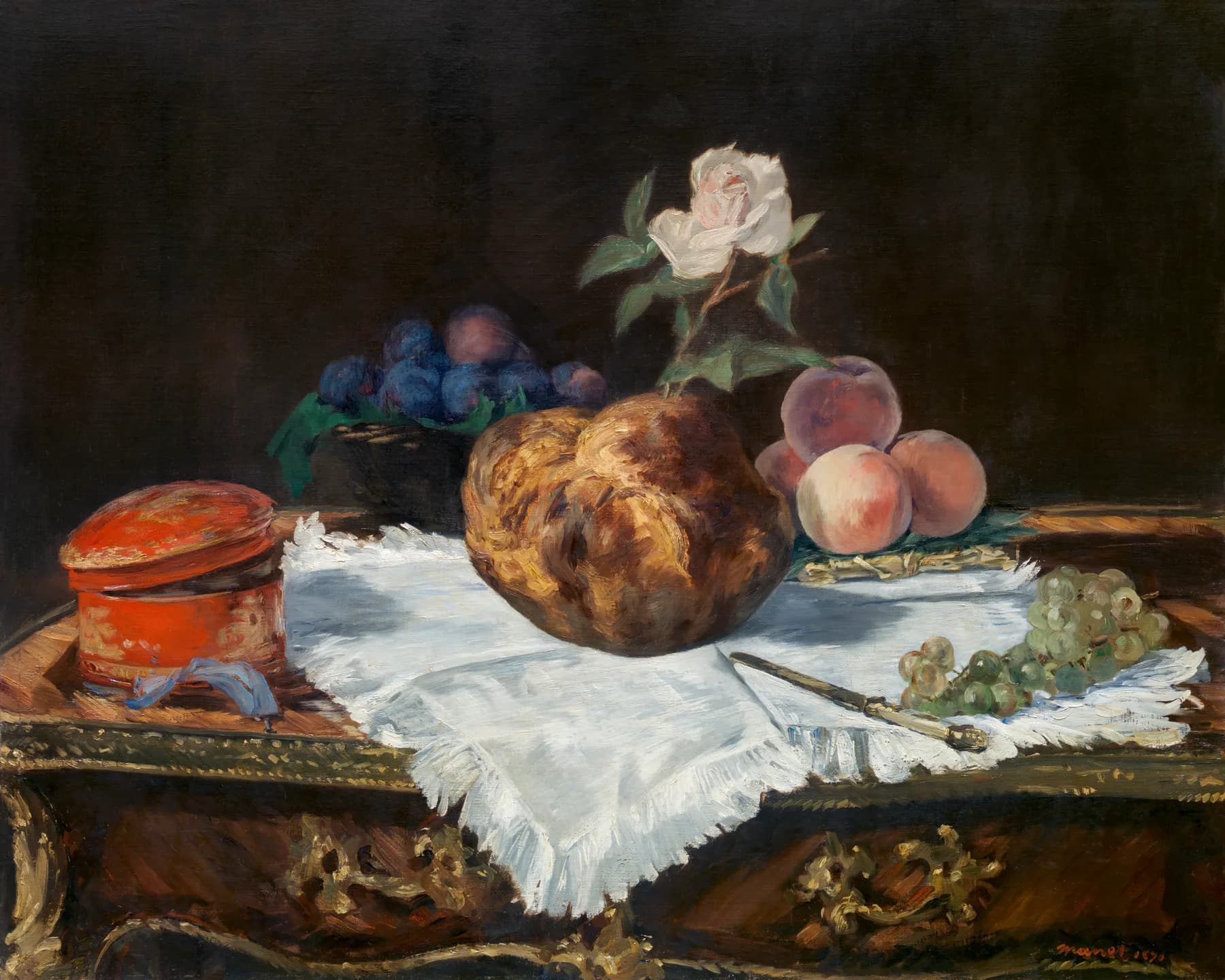 Naturaleza Muerta con Frutas - Manet