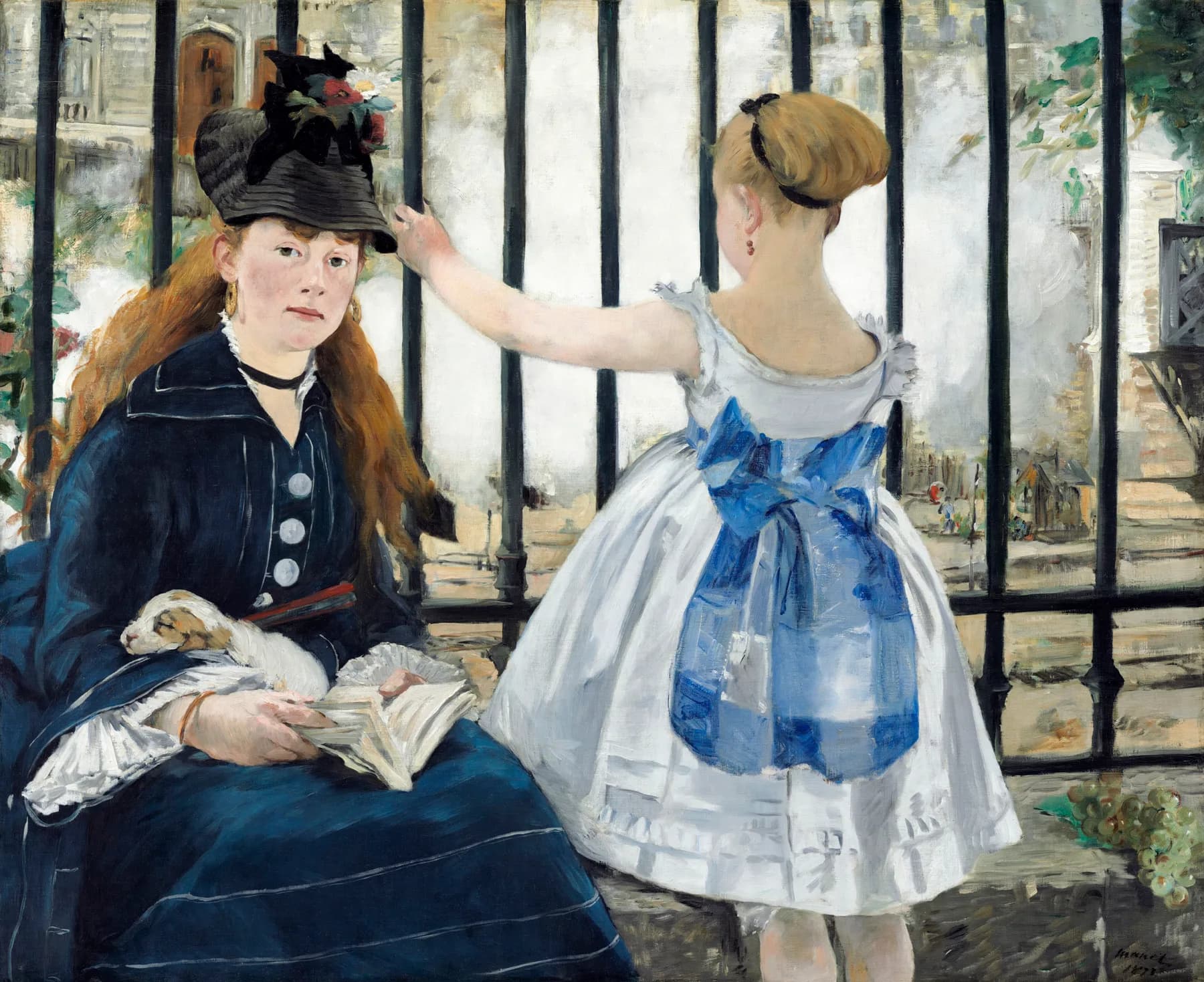 El Balcon - Manet
